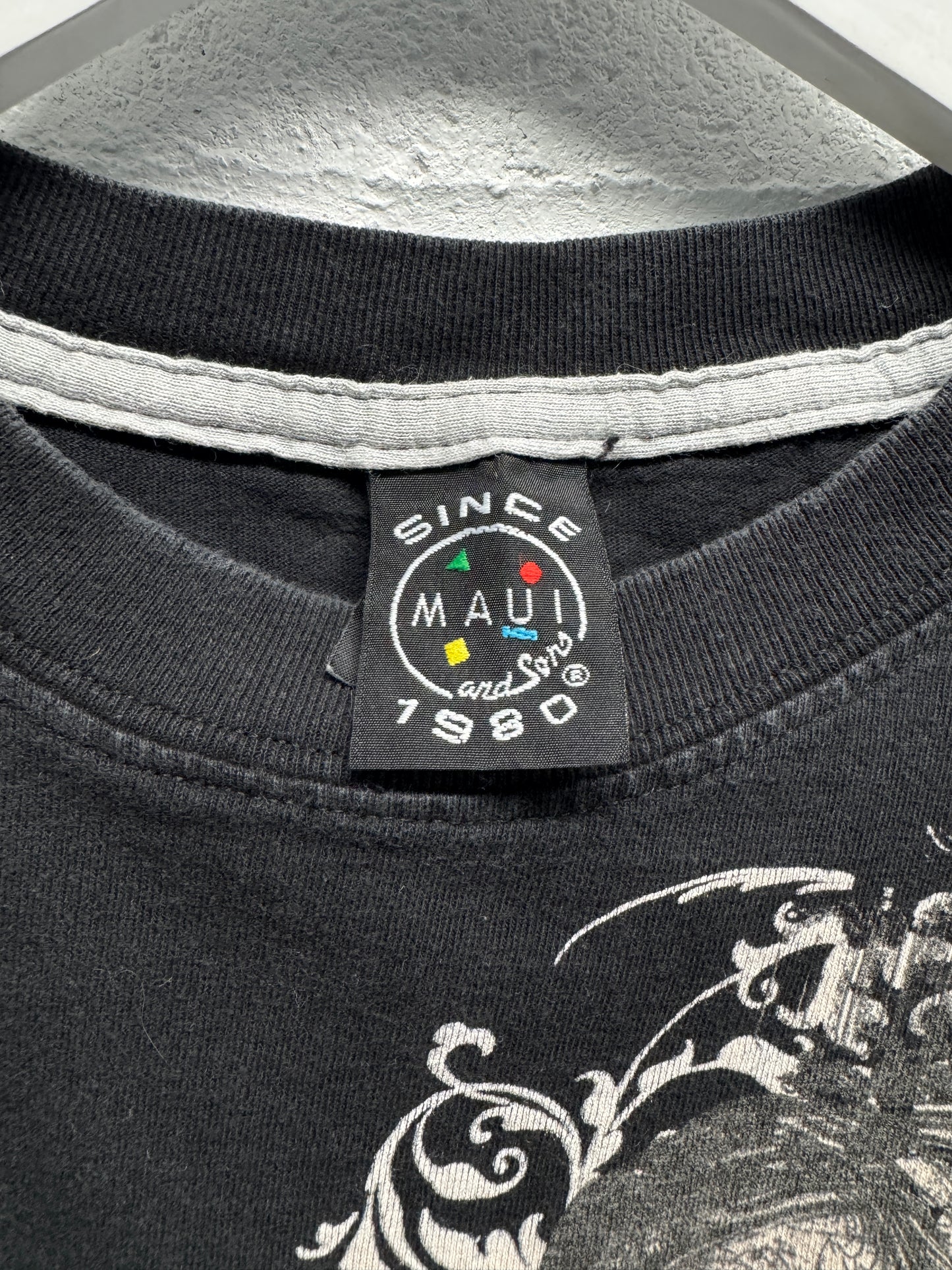 Y2K 2000s Skull Cut-Off T-Shirt [L/XL]