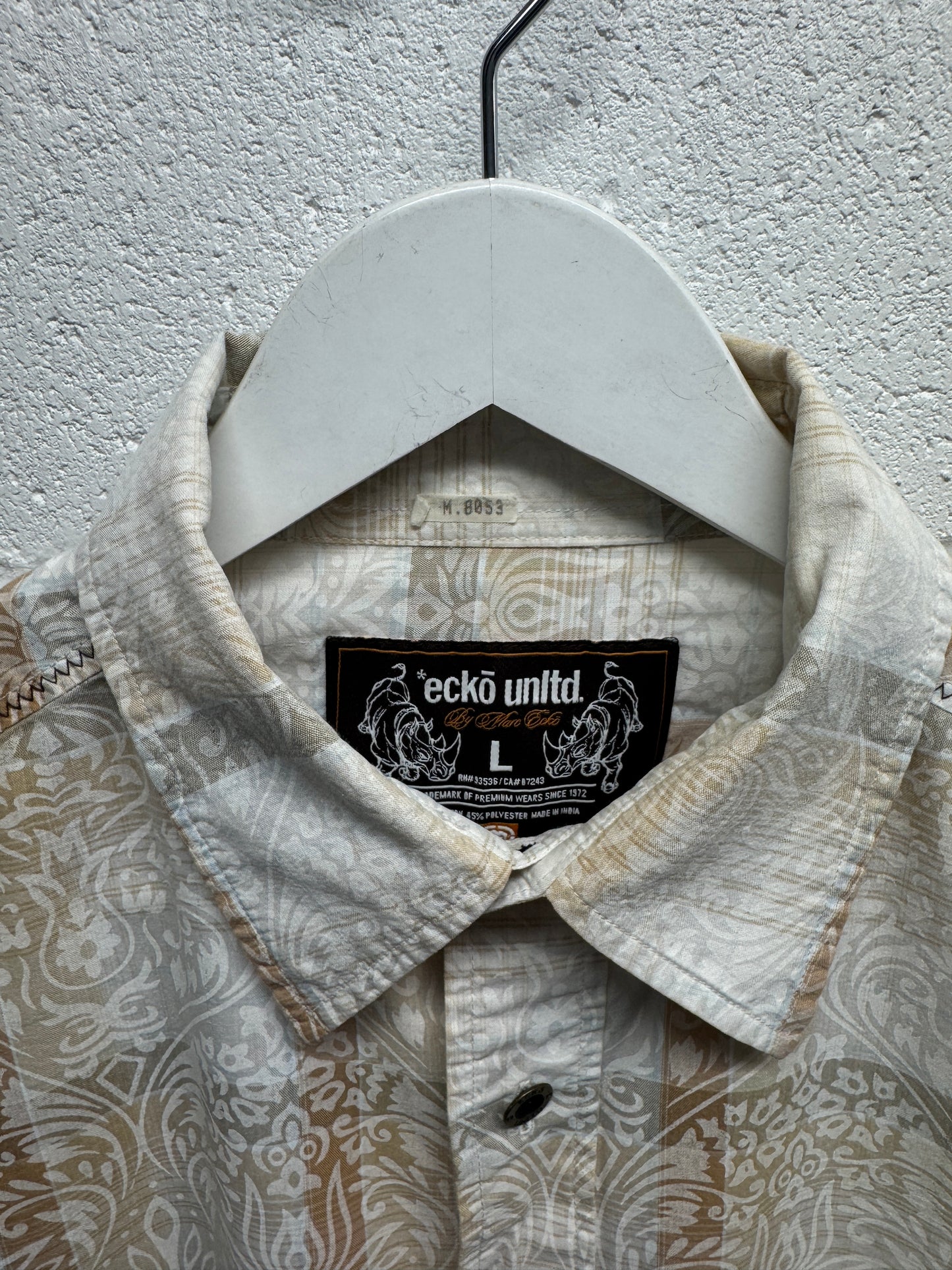 Y2K 2000s Ecko Unlimited Button-Up Shirt [XL]
