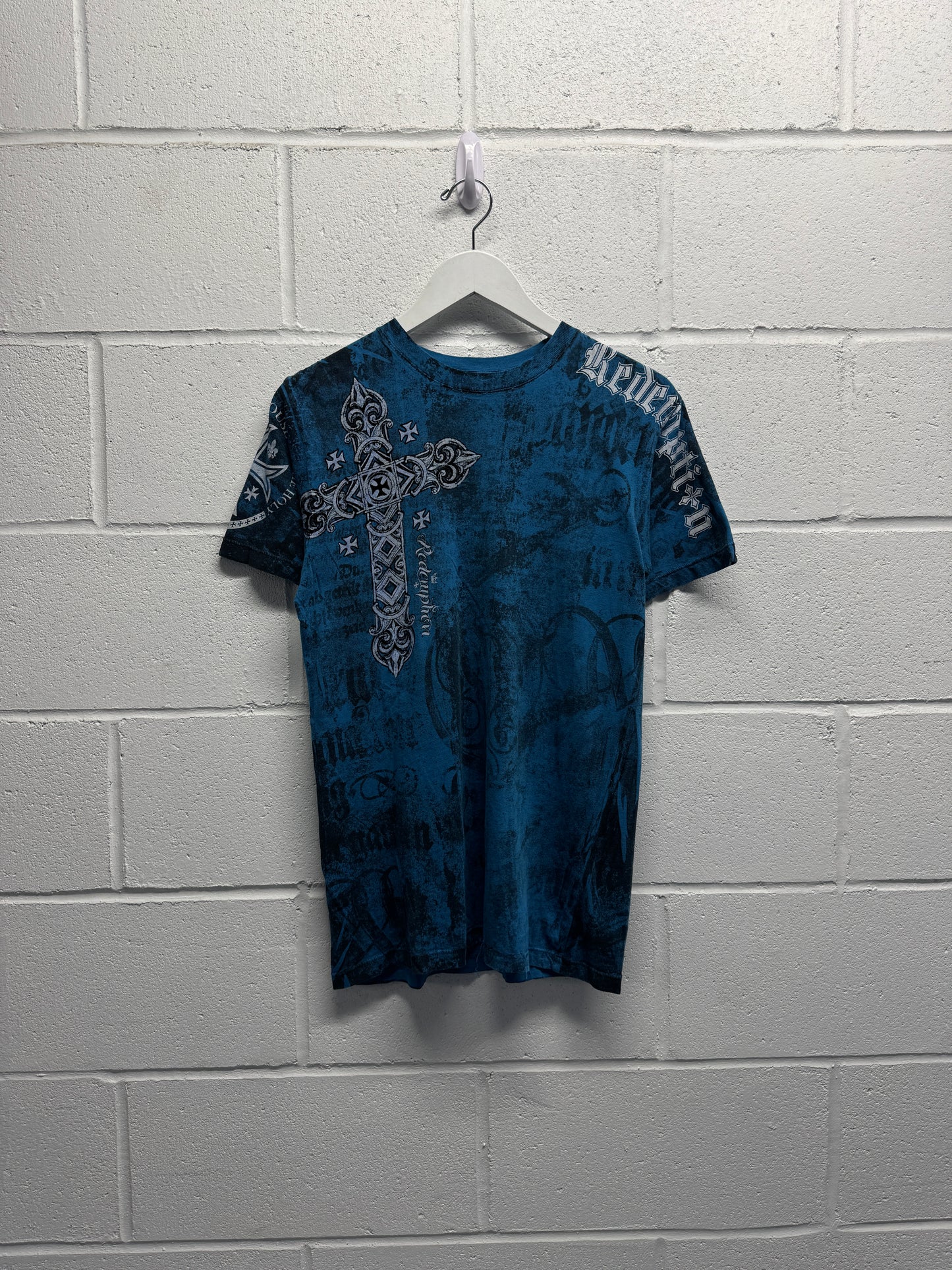 Y2K 2000s Tattoo Tribal Style T-Shirt [M/L]