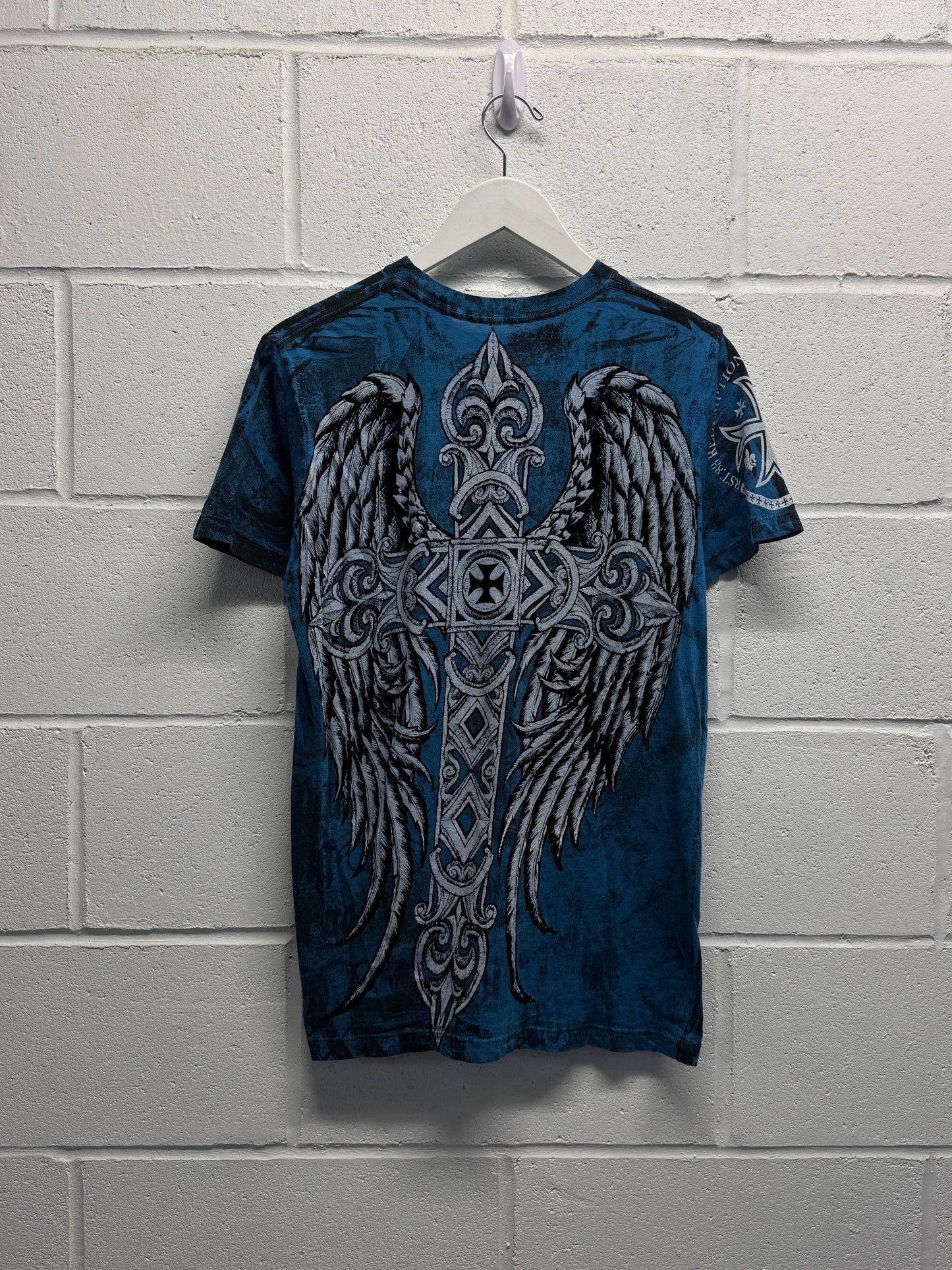 Y2K 2000s Tattoo Tribal Style T-Shirt [M/L]