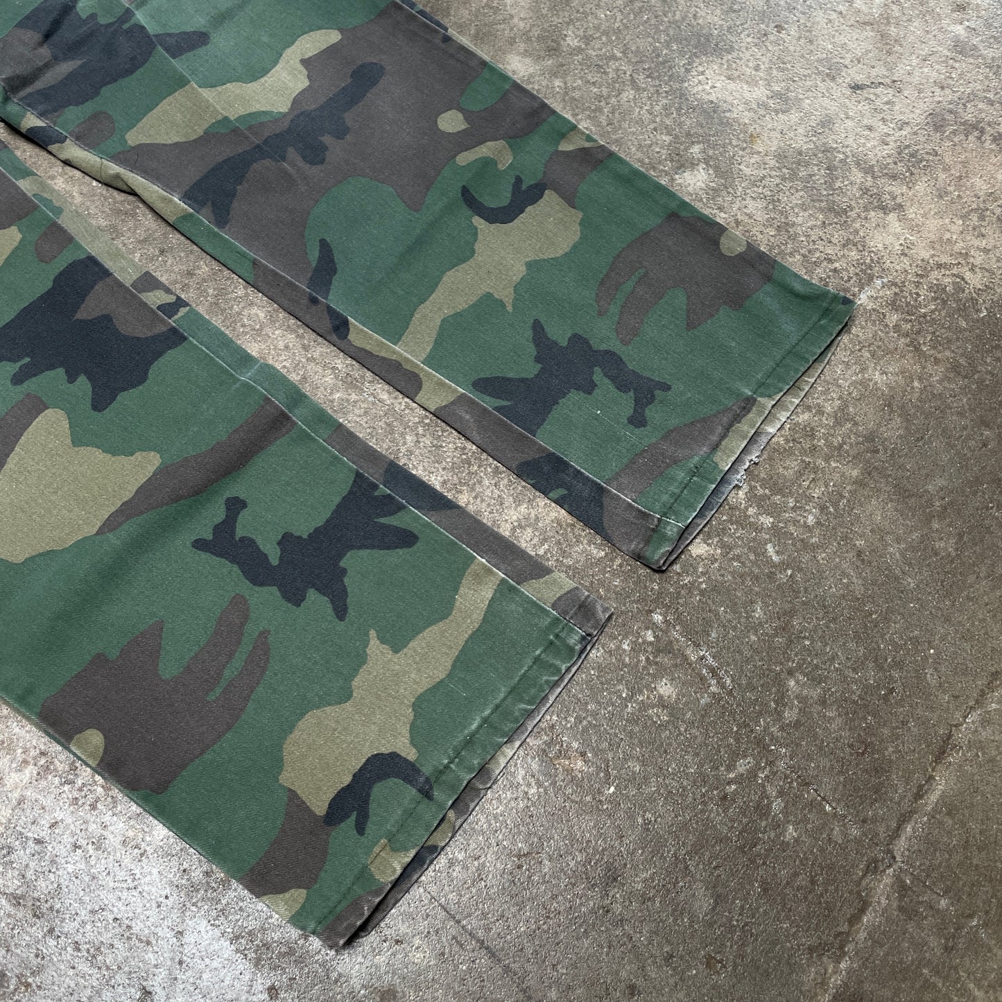 1990s Camo Faded Pants
