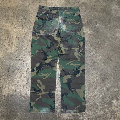 1990s Camo Faded Pants