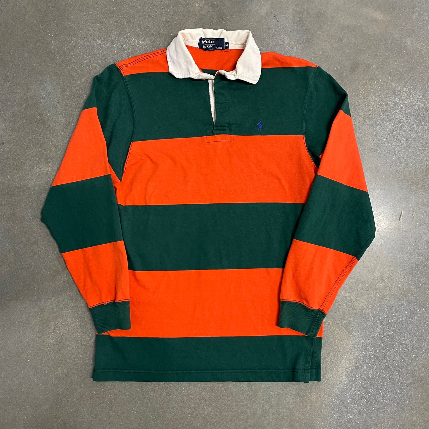 Y2K Polo Ralph Lauren Rugby LS Shirt [M/L]