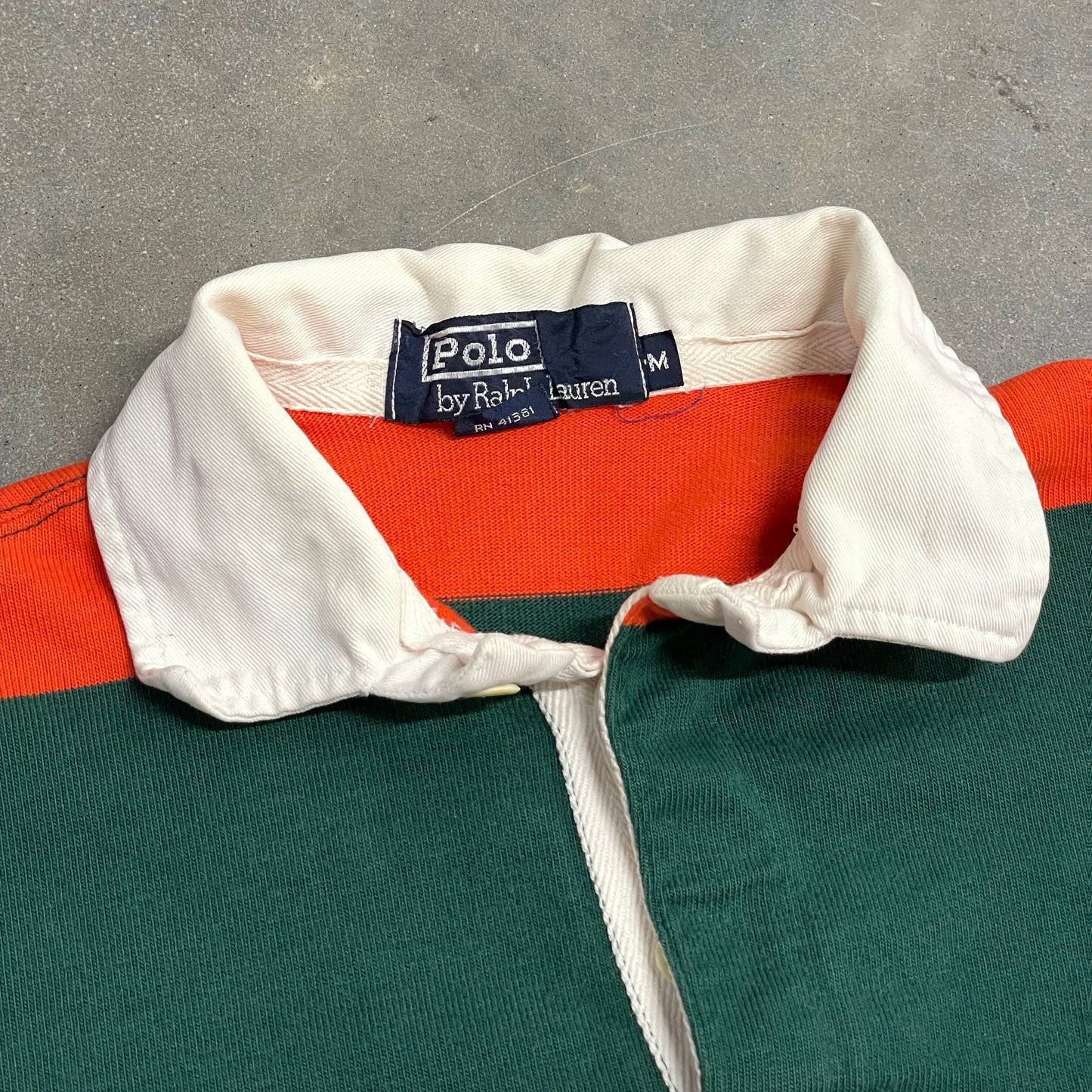 Y2K Polo Ralph Lauren Rugby LS Shirt [M/L]