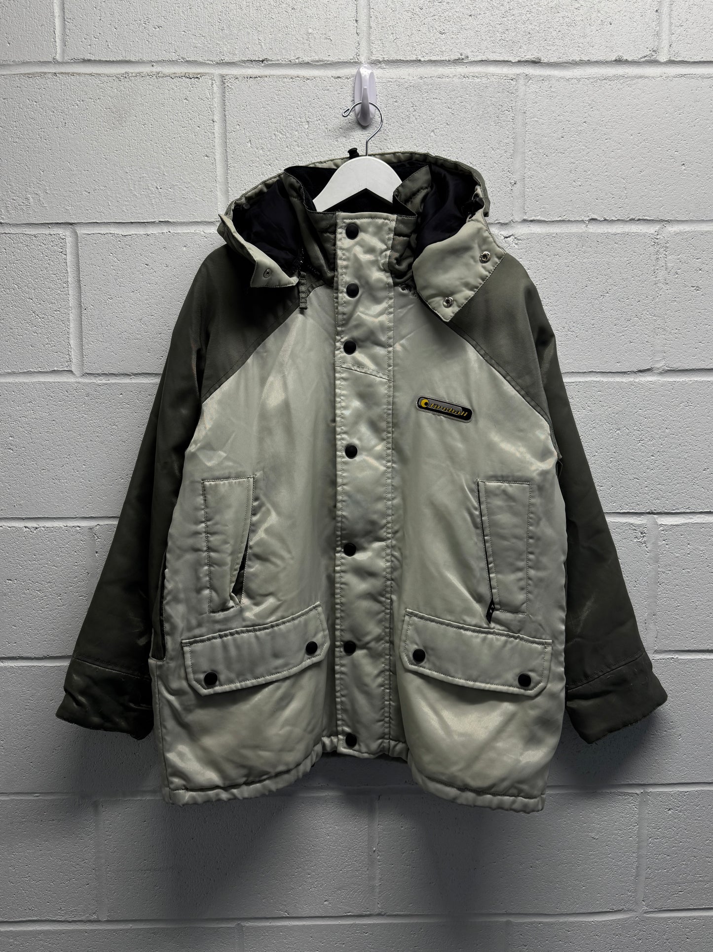 Y2K 2000s Fireball Sports Jacket [L]