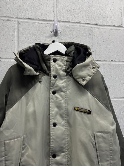 Y2K 2000s Fireball Sports Jacket [L]