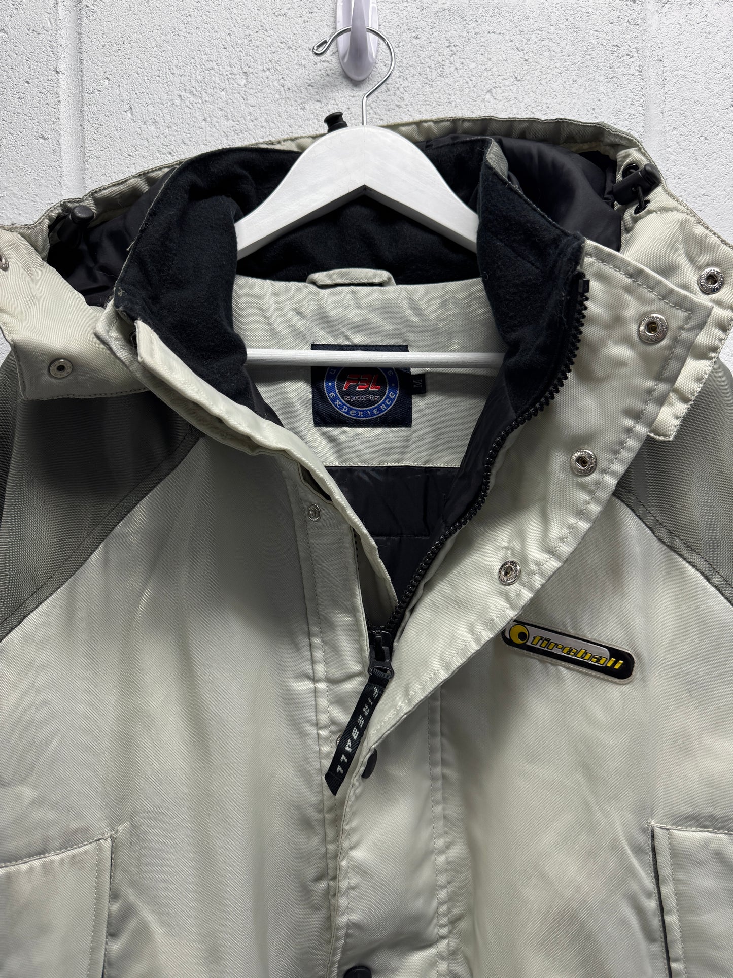 Y2K 2000s Fireball Sports Jacket [L]