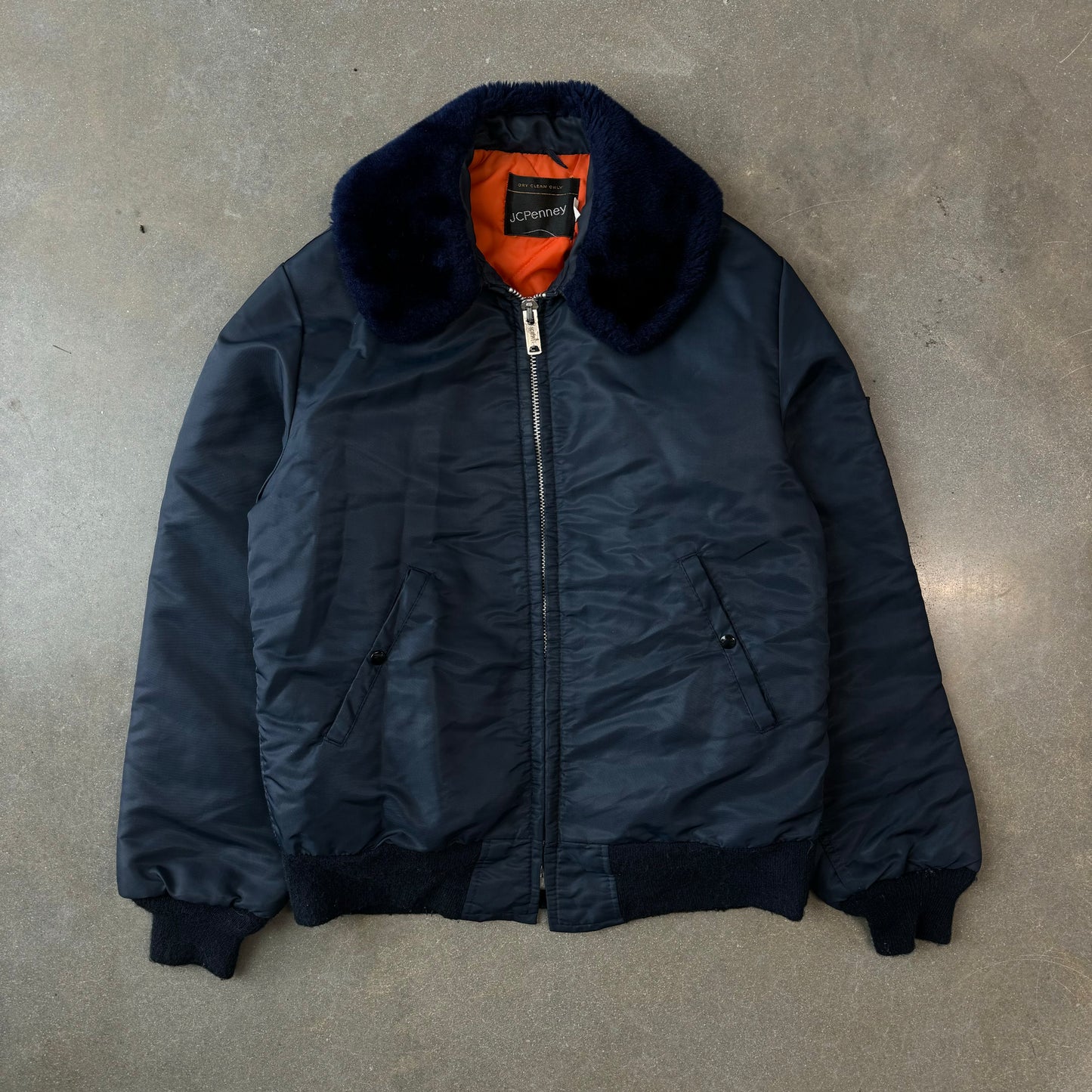 1980s JC Penny Fur Jacket [L]
