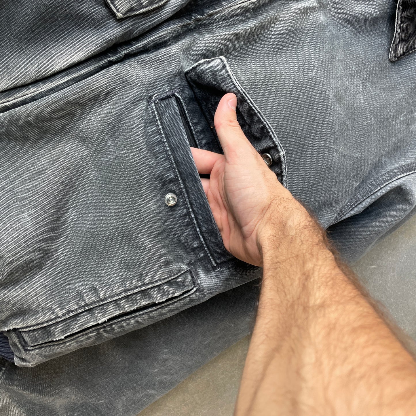 1990s Faded Carhartt Work Jacket [M]