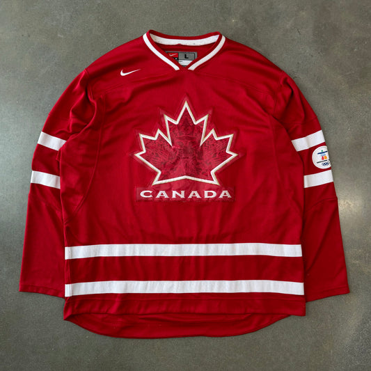Nike Olympics Vancouver 2010 Canada Hockey Jersey [L/XL]