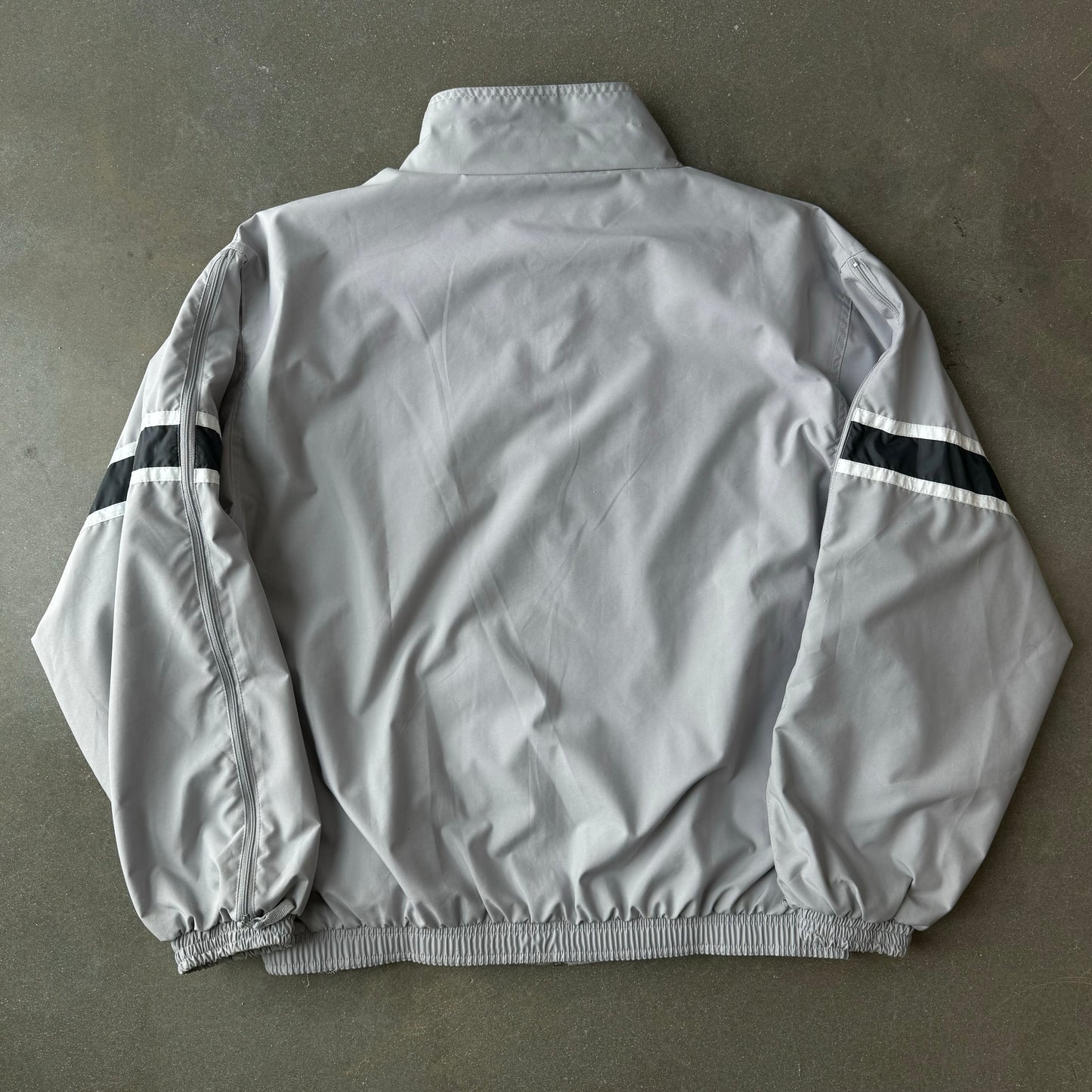 1990s Wilson Sleeve Zip Track Jacket [XL]