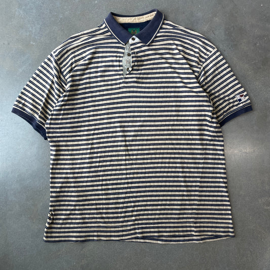 1990s Bugle Boy Polo Shirt [XXL]