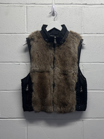 1990s Real Rabbit Fur Vest [M]