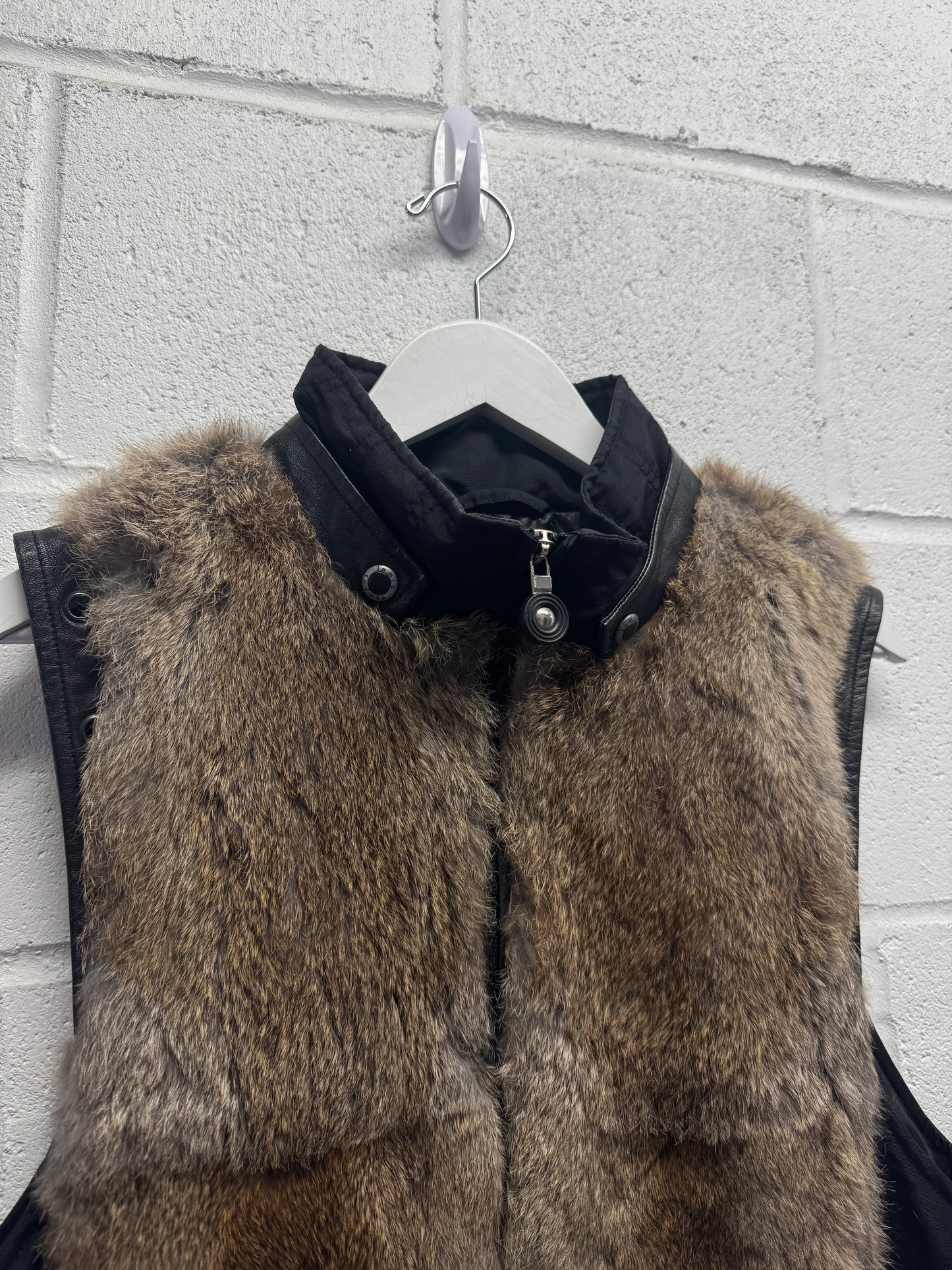 1990s Real Rabbit Fur Vest [M]