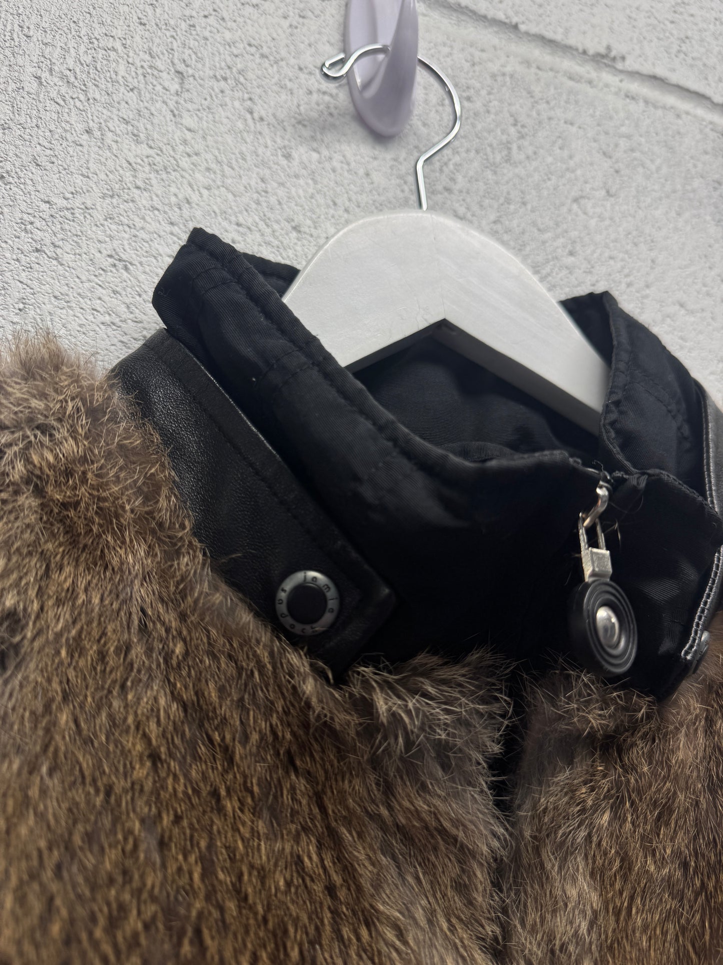 1990s Real Rabbit Fur Vest [M]