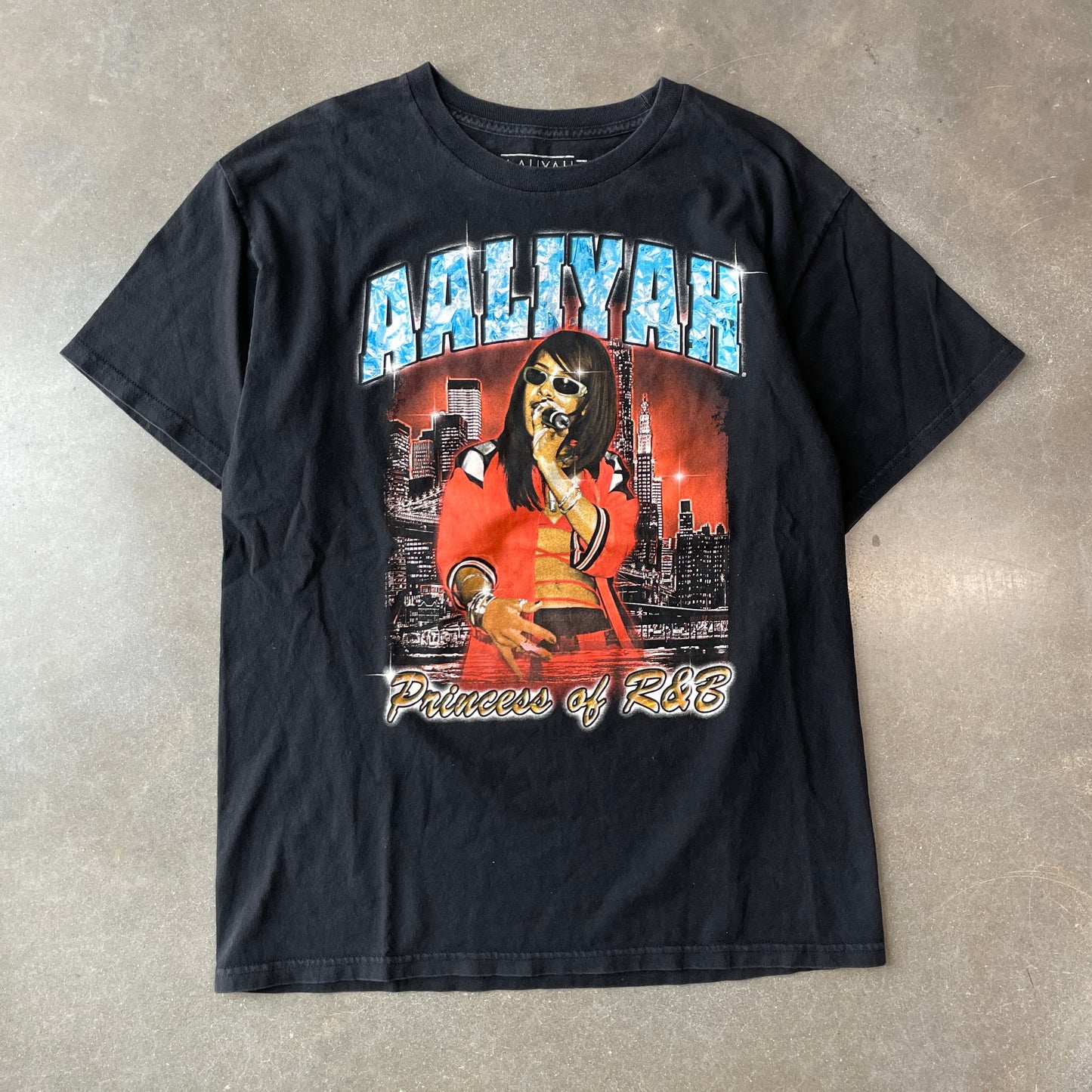 Y2K Aaliyah Reprint T-Shirt [L]