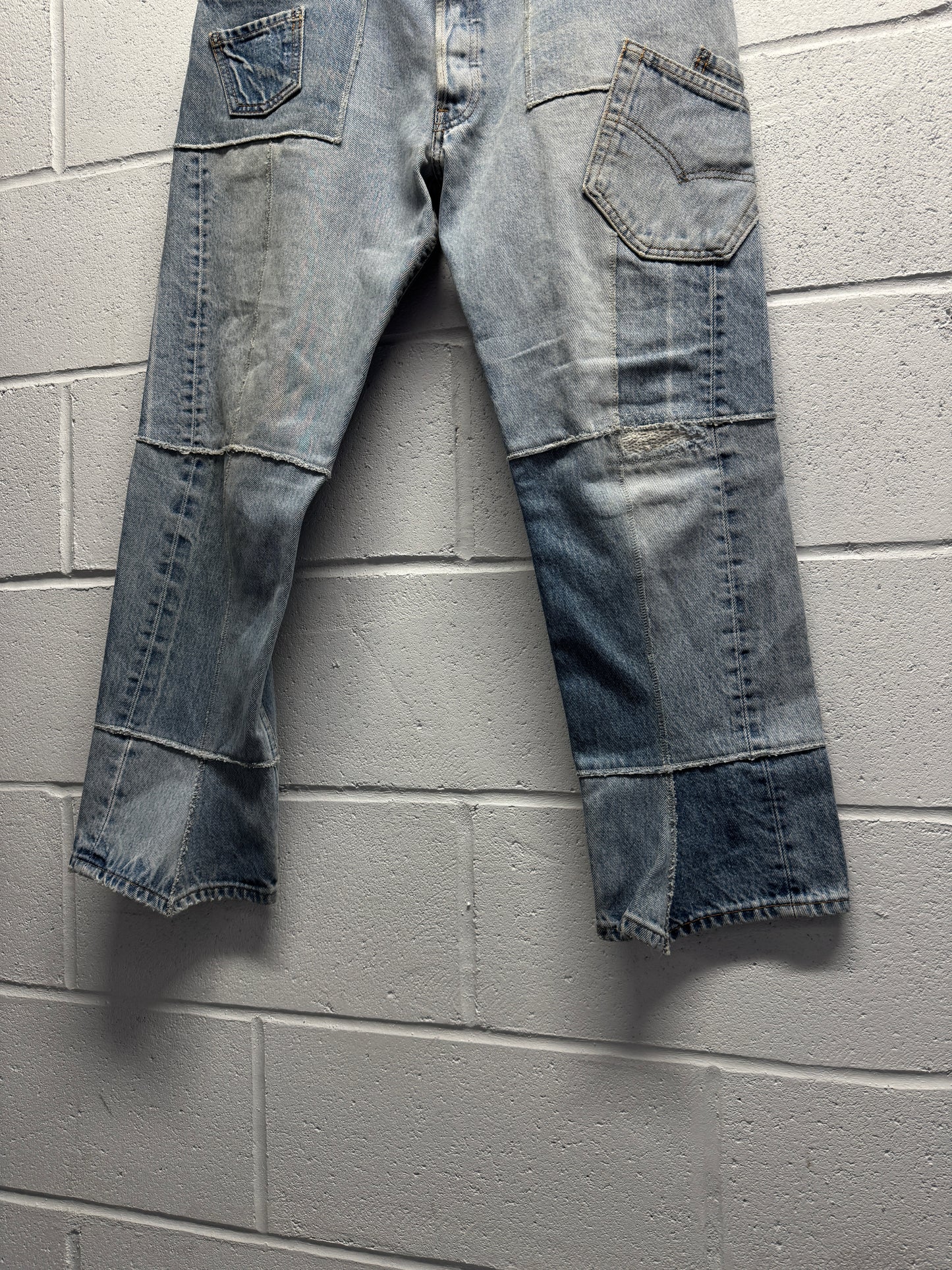 Takahiromiyashita The Soloist Levis Patchwork Jeans [36]