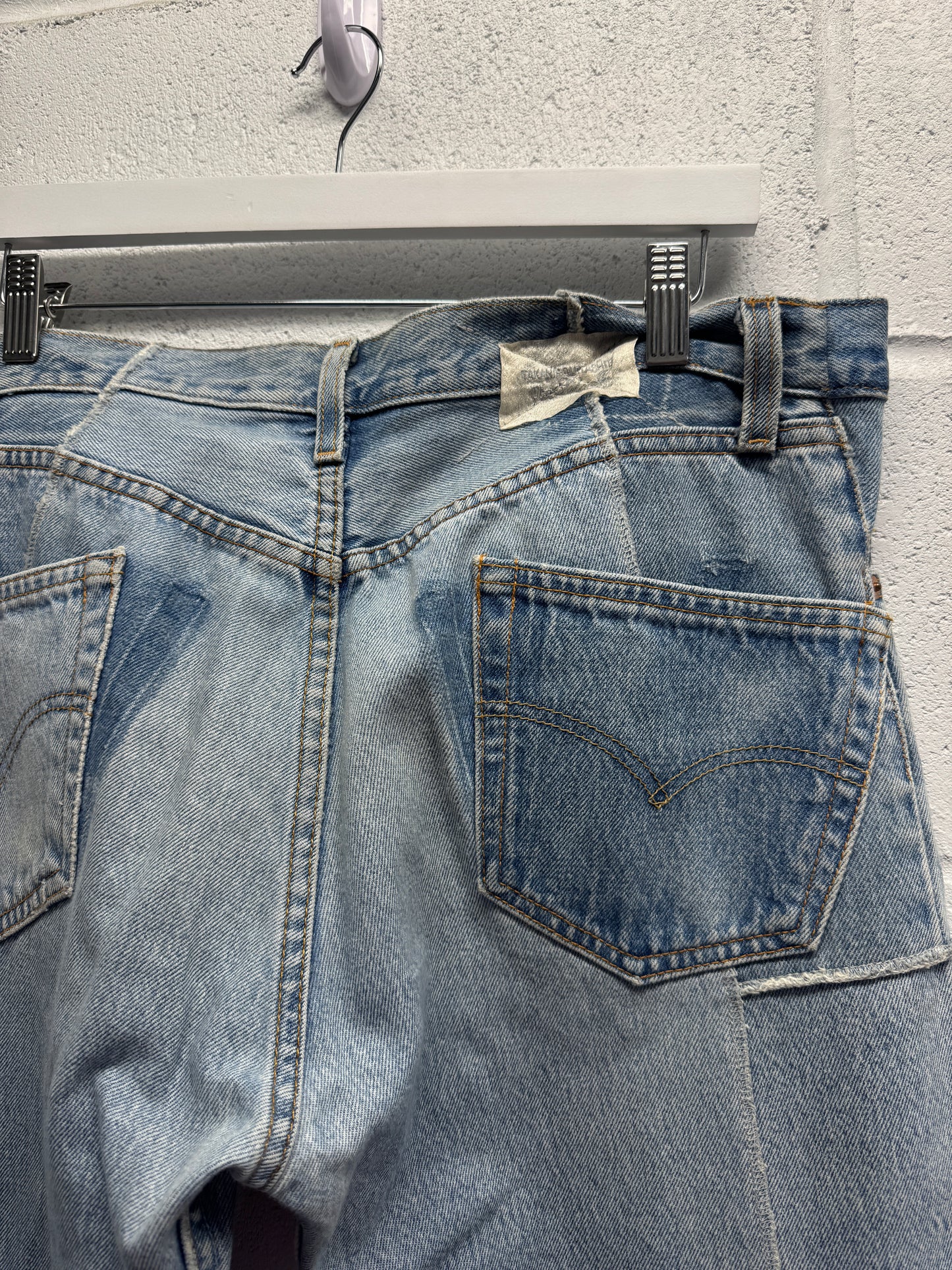 Takahiromiyashita The Soloist Levis Patchwork Jeans [36]