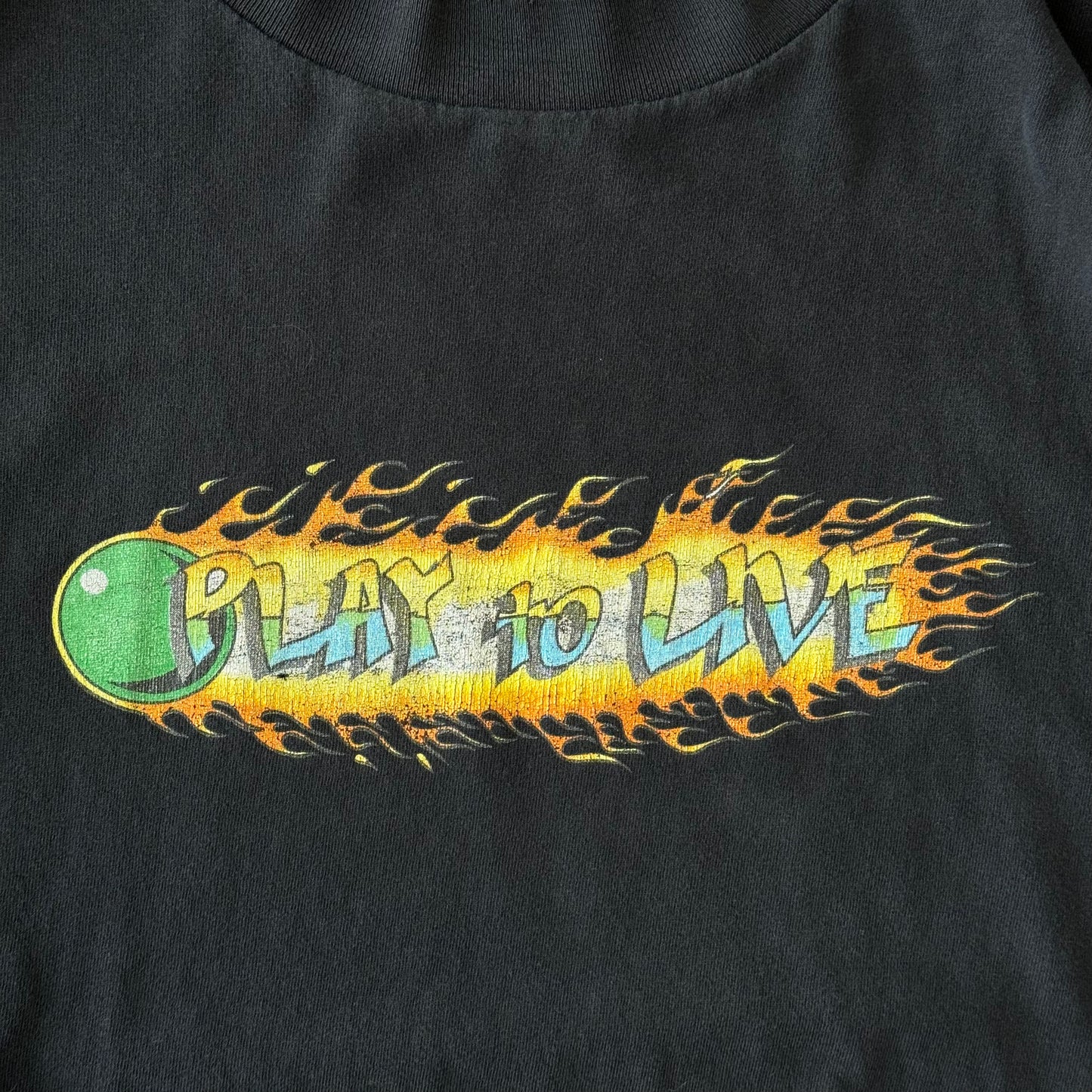 1990s Paintball Harley Davidson Rip T-Shirt [XXL]