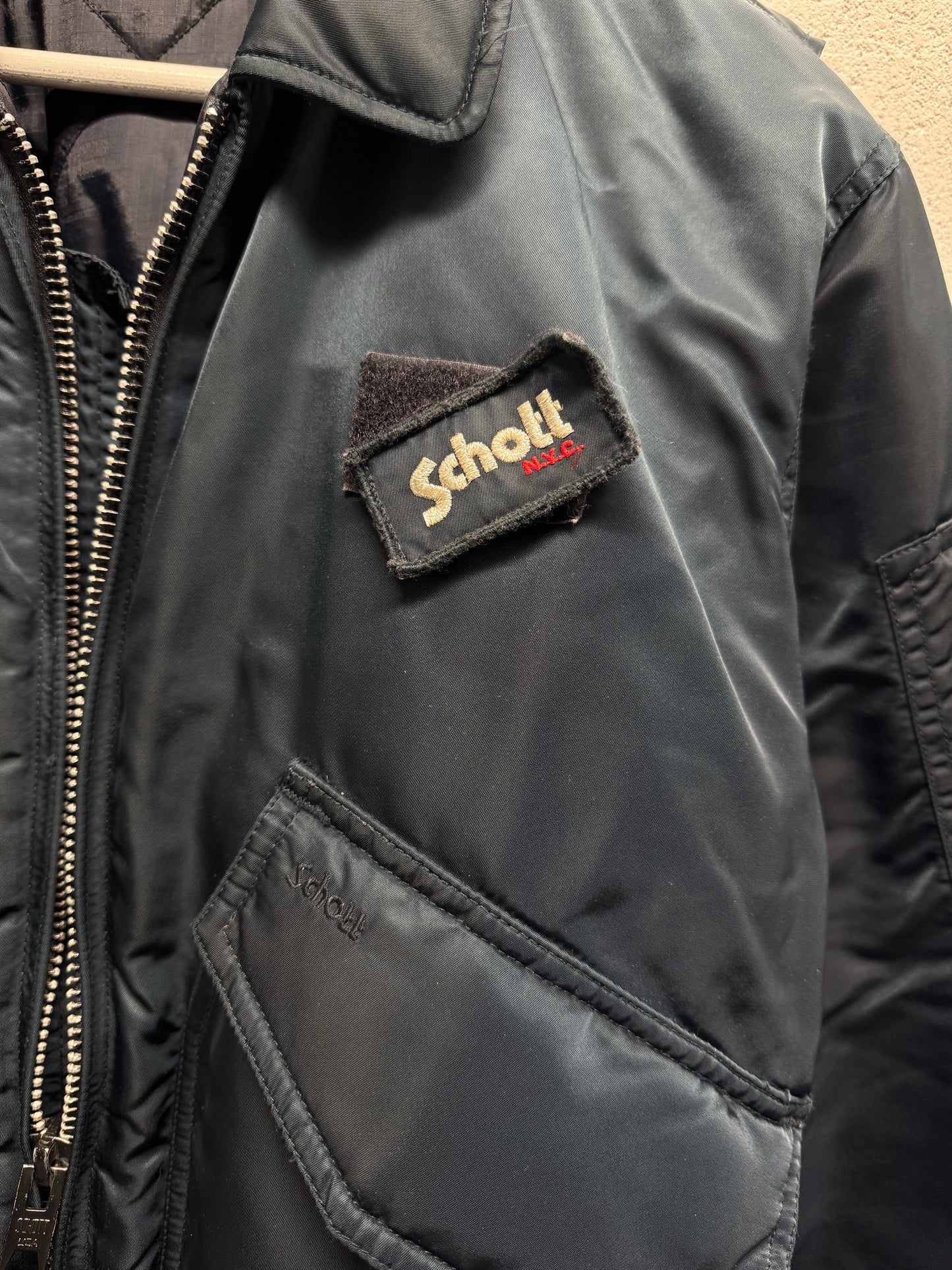 1980s Faded Schott Bomber Jacket [M]