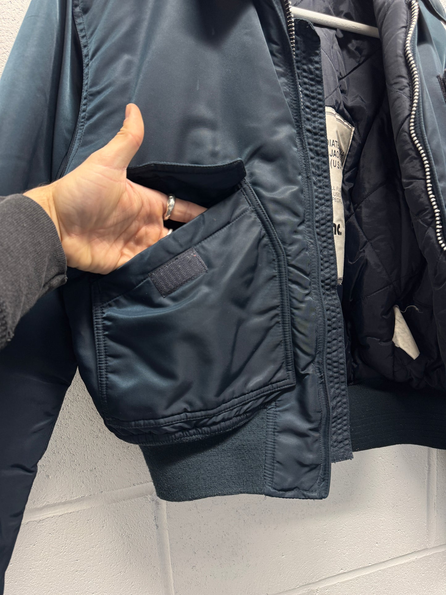 1980s Faded Schott Bomber Jacket [M]