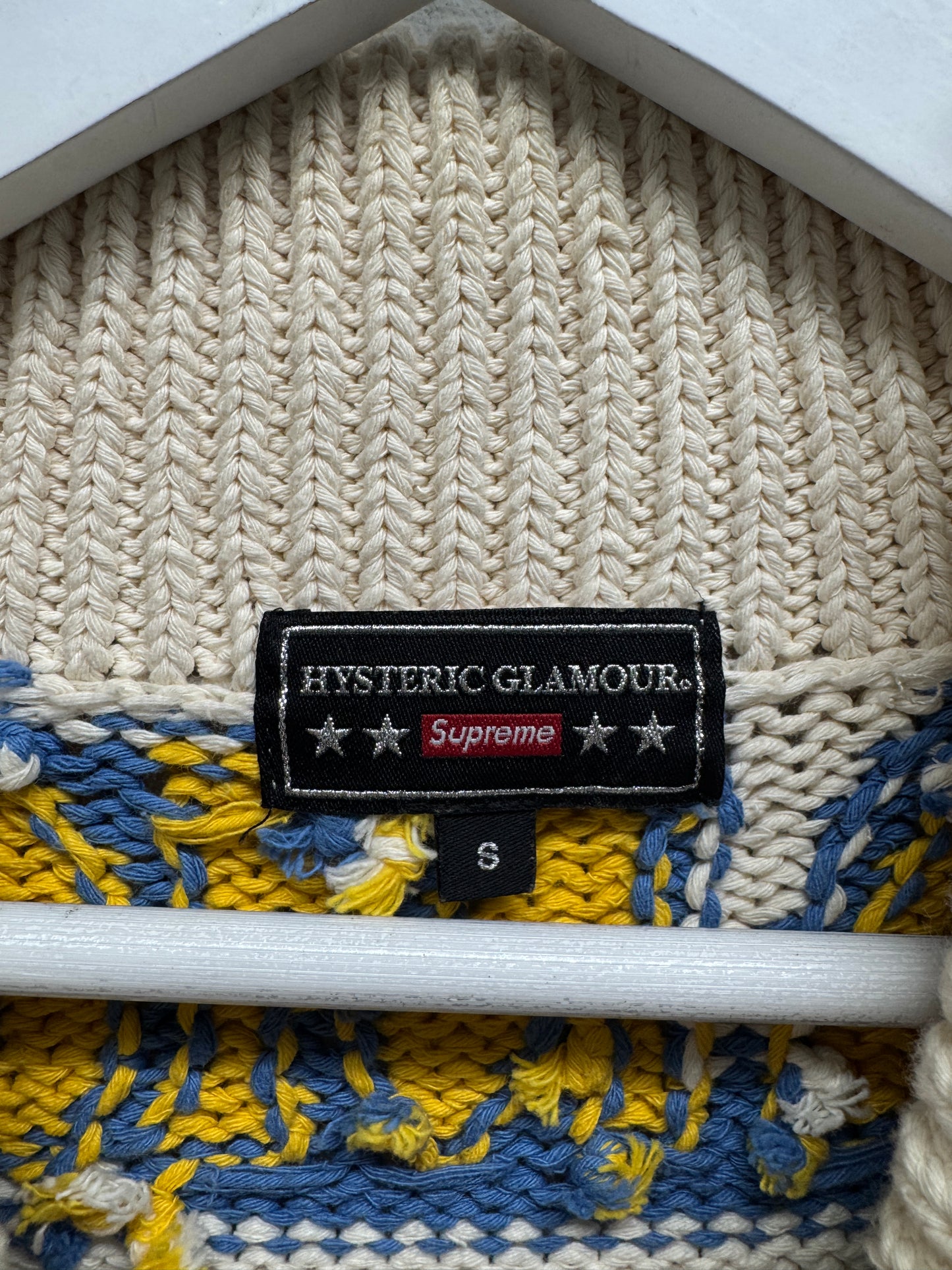 SS21 Supreme x Hysteric Glamour Logos Sweater [M]