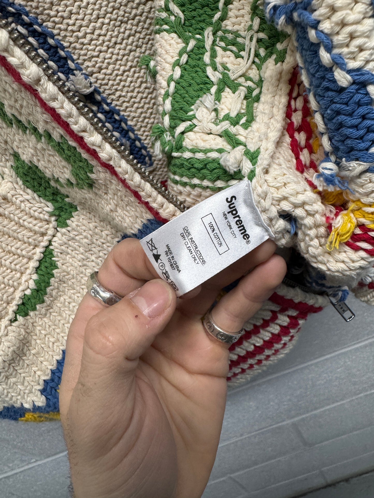SS21 Supreme x Hysteric Glamour Logos Sweater [M]