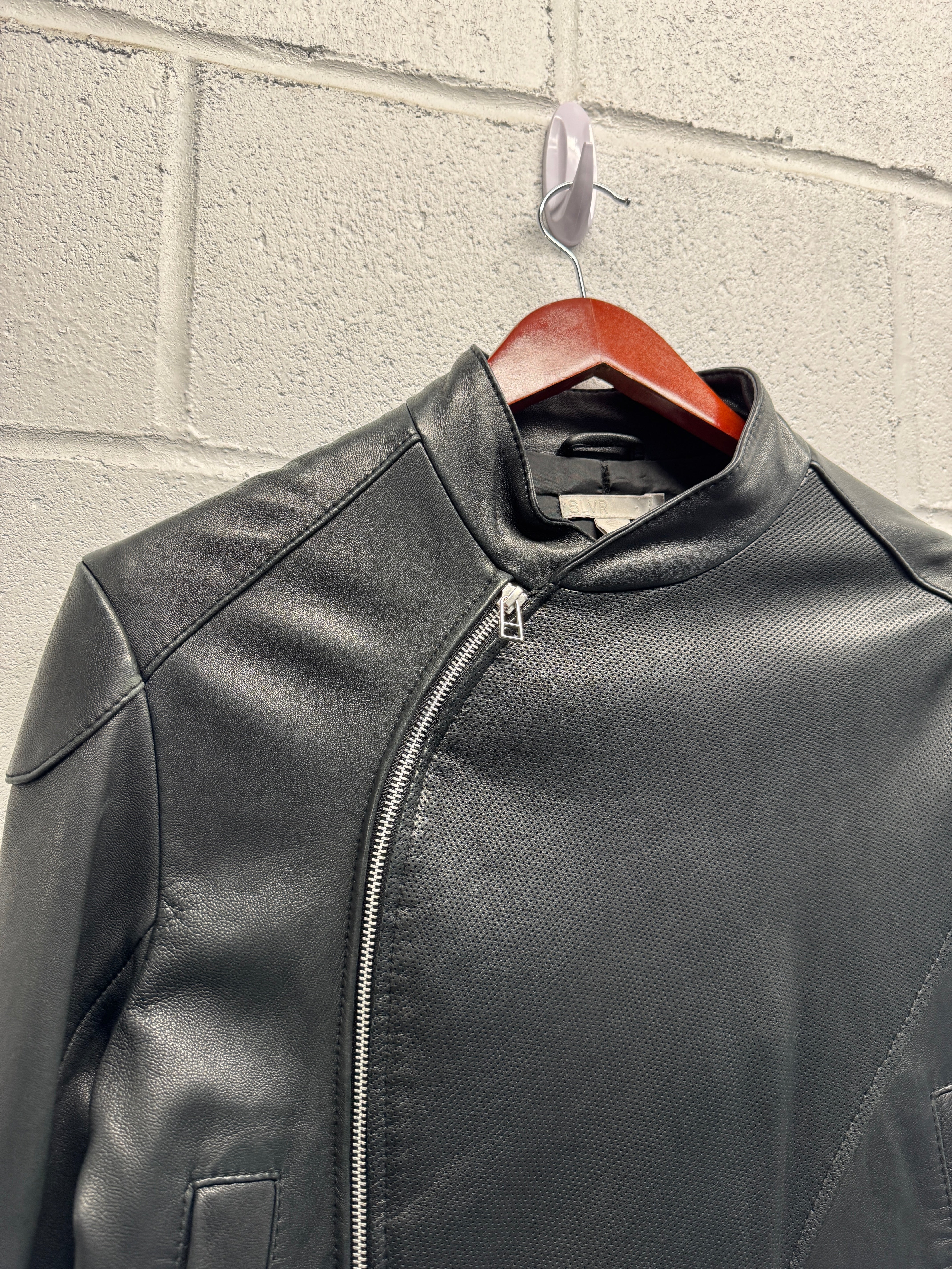 SS12 Adidas x SLVR Lamb Leather Fencing Jacket [L] – crookedgarments