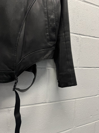 SS12 Adidas x SLVR Lamb Leather Fencing Jacket [L]