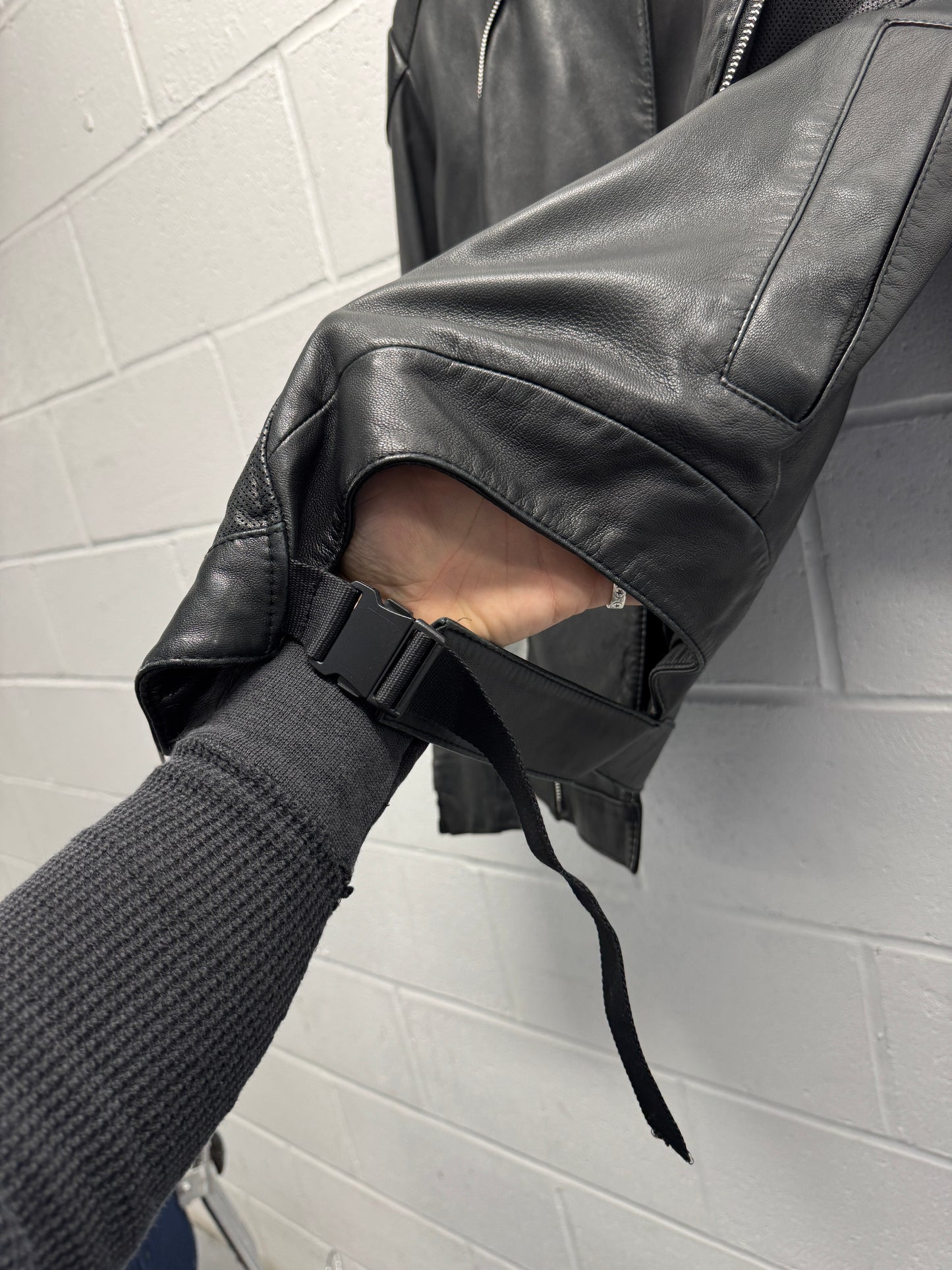 SS12 Adidas x SLVR Lamb Leather Fencing Jacket [L]