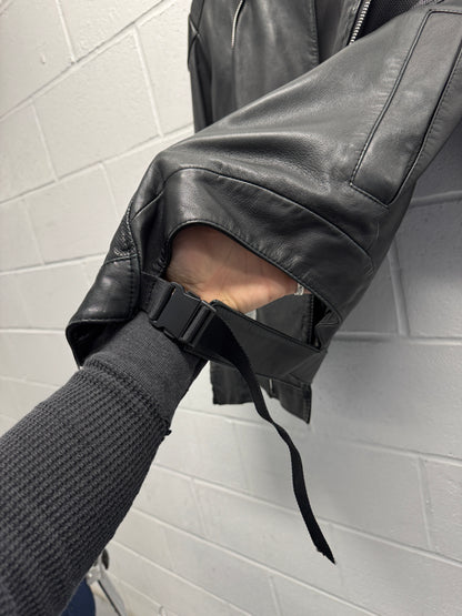 SS12 Adidas x SLVR Lamb Leather Fencing Jacket [L]