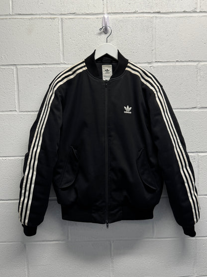Y2K Adidas Originals 3 Stripes Bomber MA-1 Jacket [M/L]