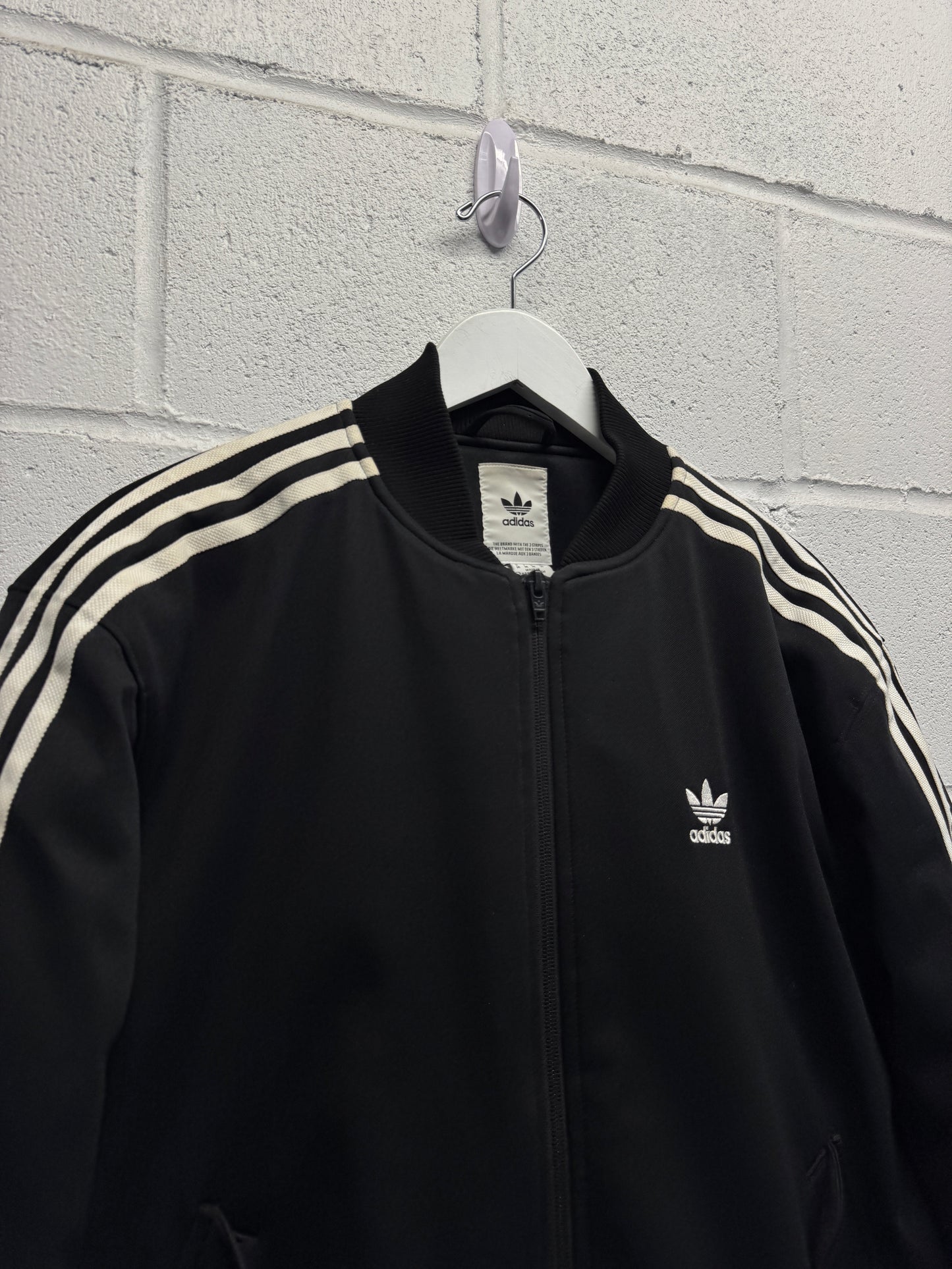 Y2K Adidas Originals 3 Stripes Bomber MA-1 Jacket [M/L]