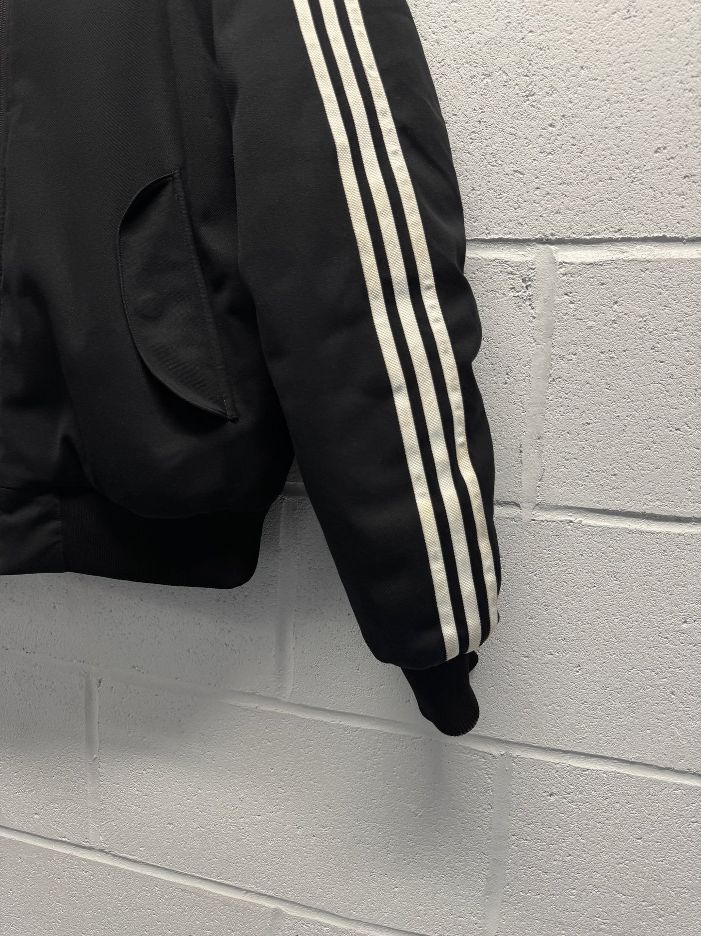 Y2K Adidas Originals 3 Stripes Bomber MA-1 Jacket [M/L]