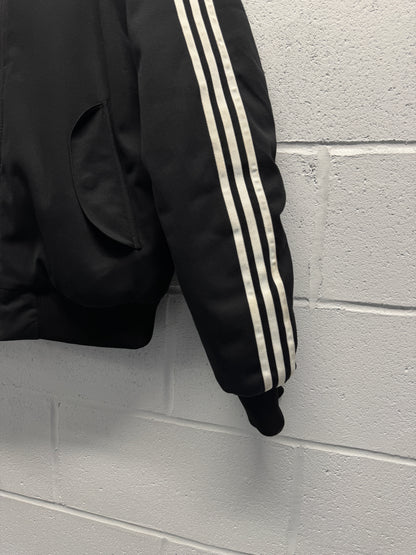 Y2K Adidas Originals 3 Stripes Bomber MA-1 Jacket [M/L]
