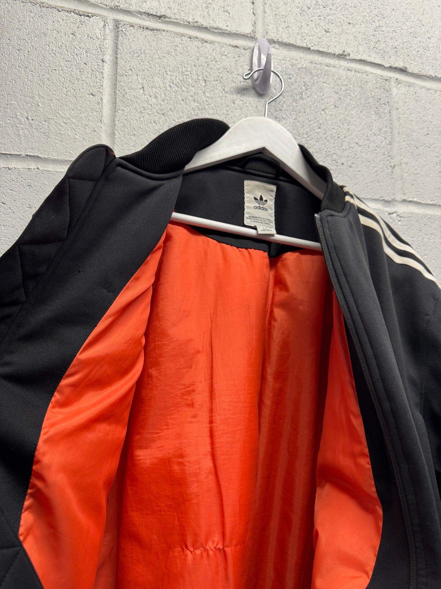 Y2K Adidas Originals 3 Stripes Bomber MA-1 Jacket [M/L]