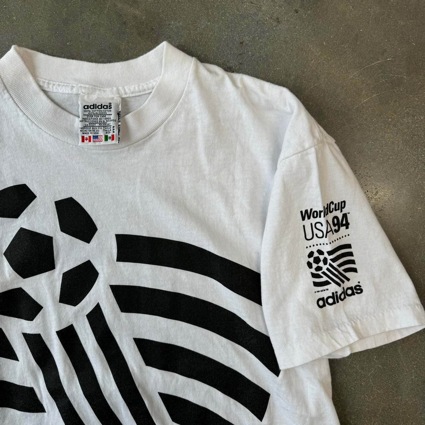 1994 Adidas World Cup T-Shirt [S/M]