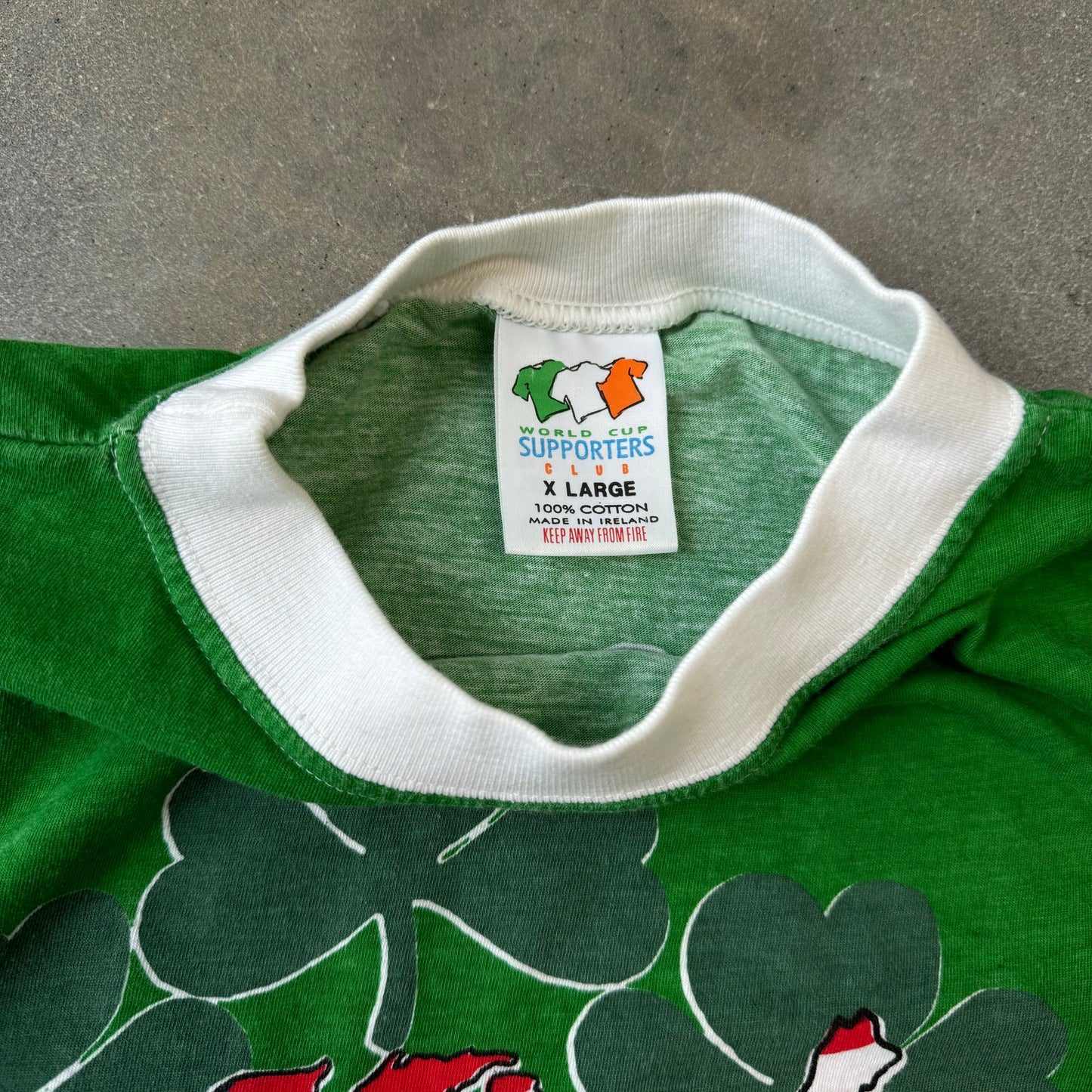1994 World Cup Ireland All Over Print T-Shirt [XL]