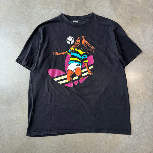 1994 World Cup Adidas Bob Marly T-Shirt [XL]