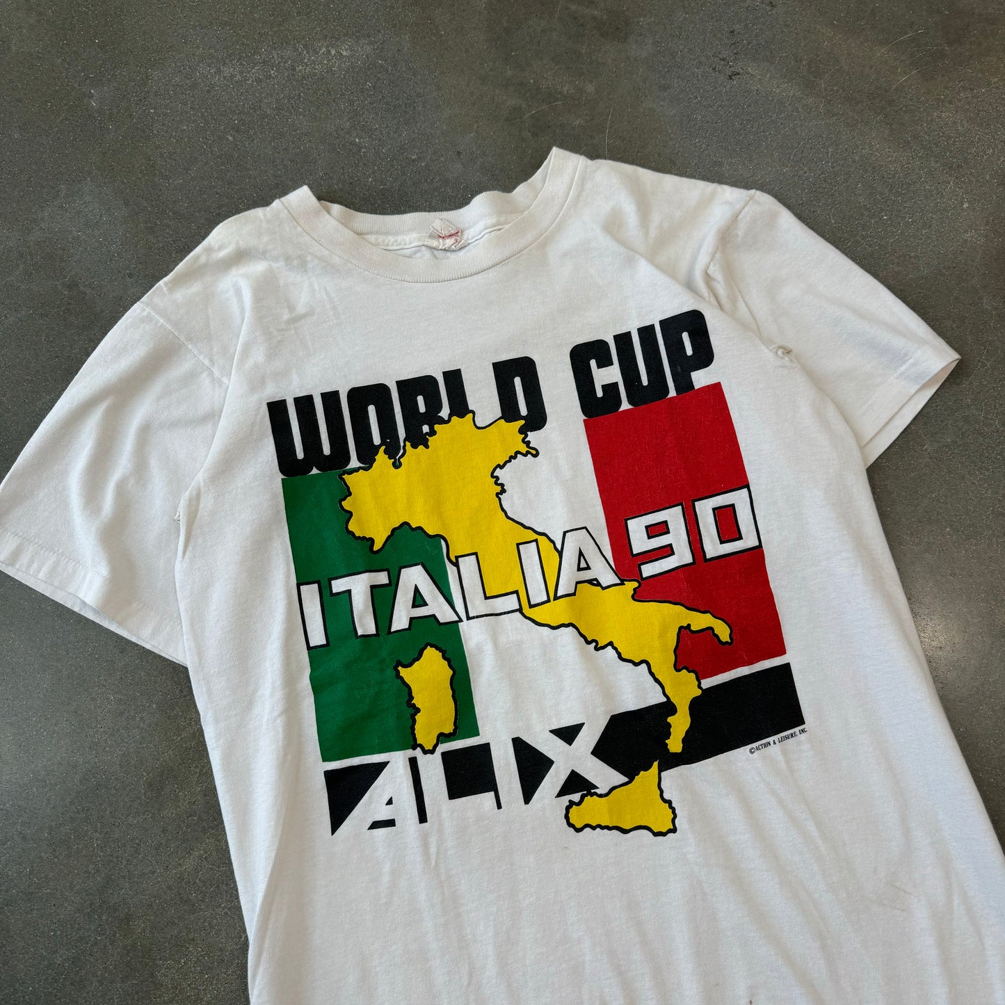 1990s Italy Graphic T-Shirt [M]