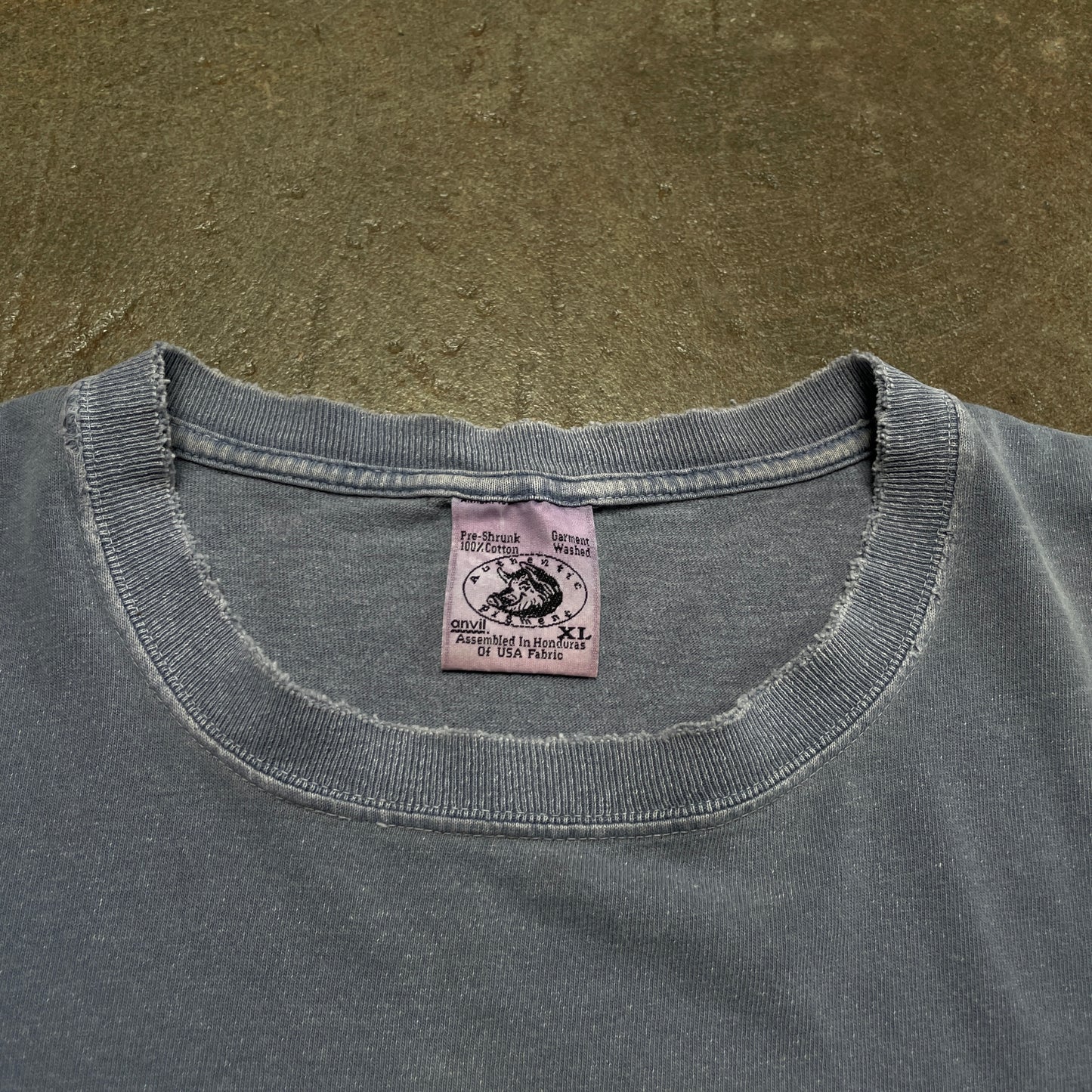 Y2K Distressed Boxy Cut-Off Beer Bar T-Shirt