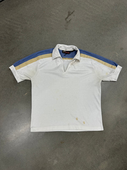 Vintage 1970s Distressed Polo Shirt [M]