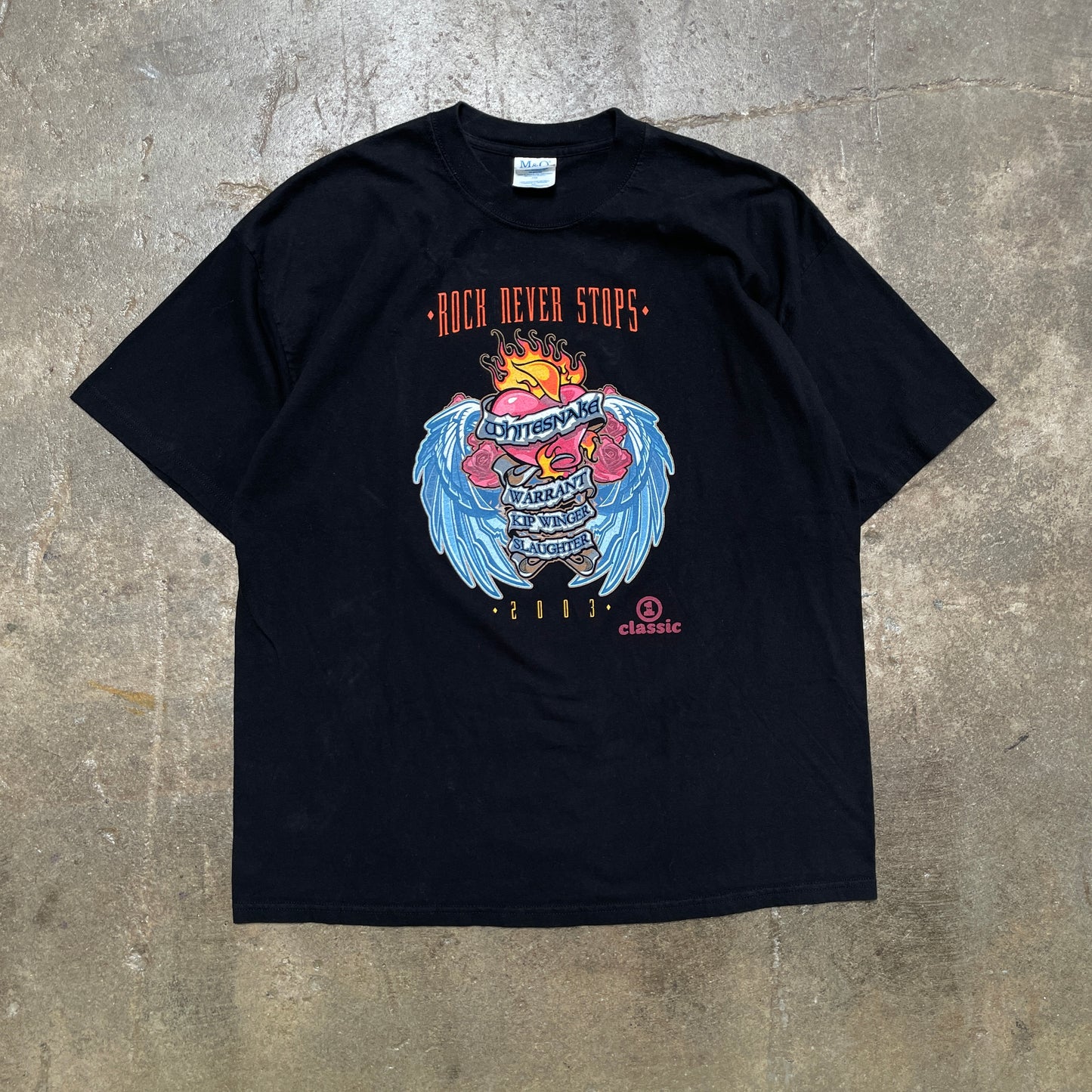 2003 Whitesnake Band T-Shirt