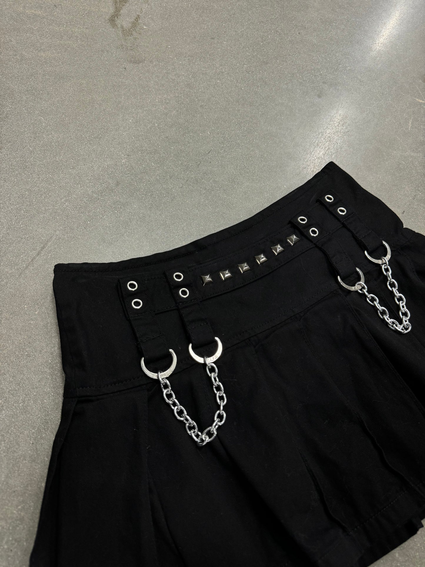 Vintage Y2K Tripp NYC Goth Punk Skirt [S]