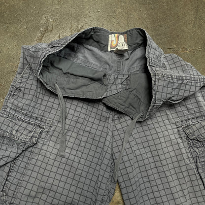Y2K OP Grid Cargo Shirts [32]