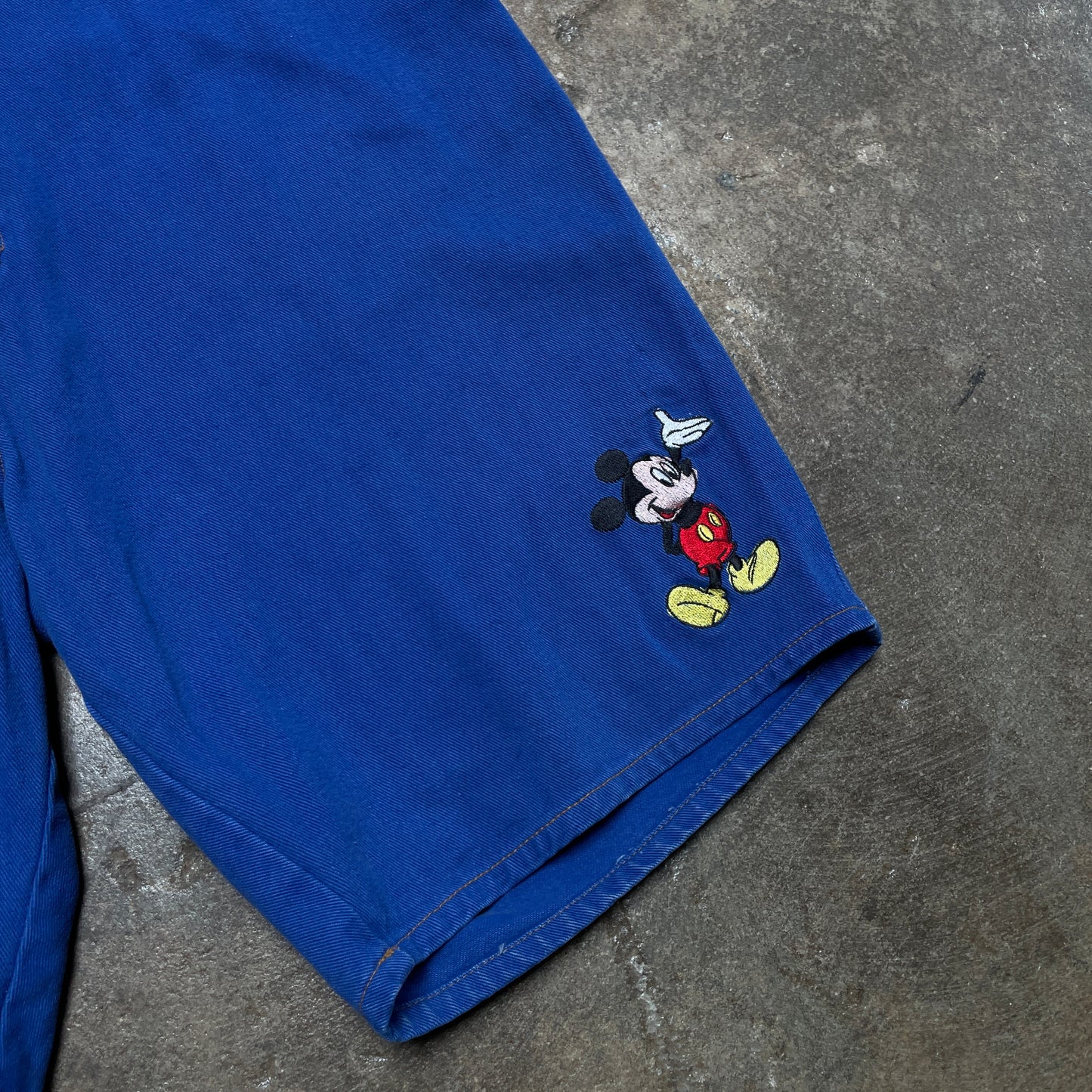 1990s Disney Mickey Embroidered Jorts [36]