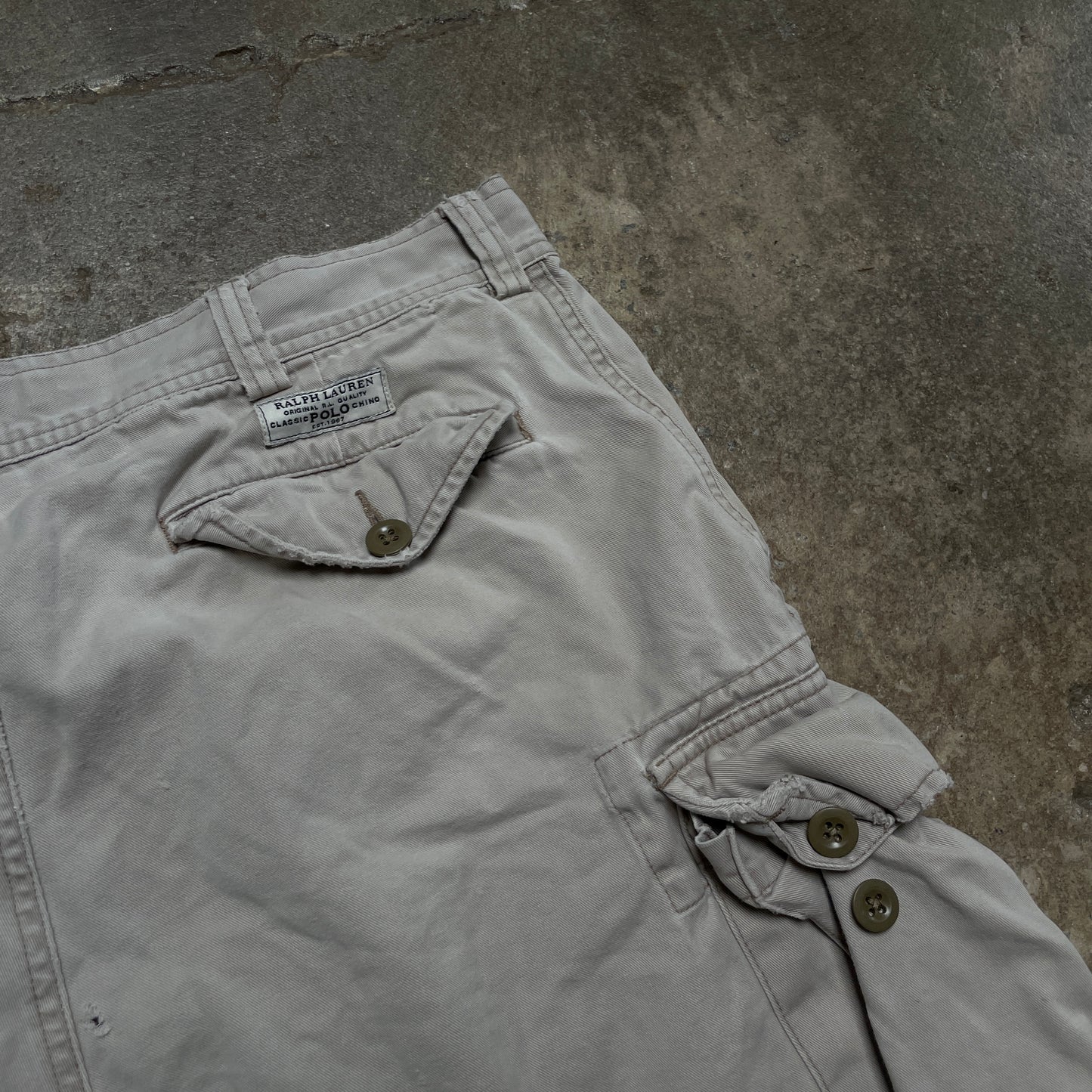Y2K Polo Cargo Shorts [34]