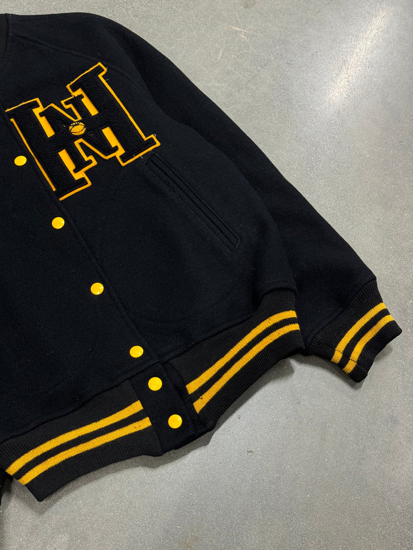 Vintage 1980s Wool Varsity Jacket [S]