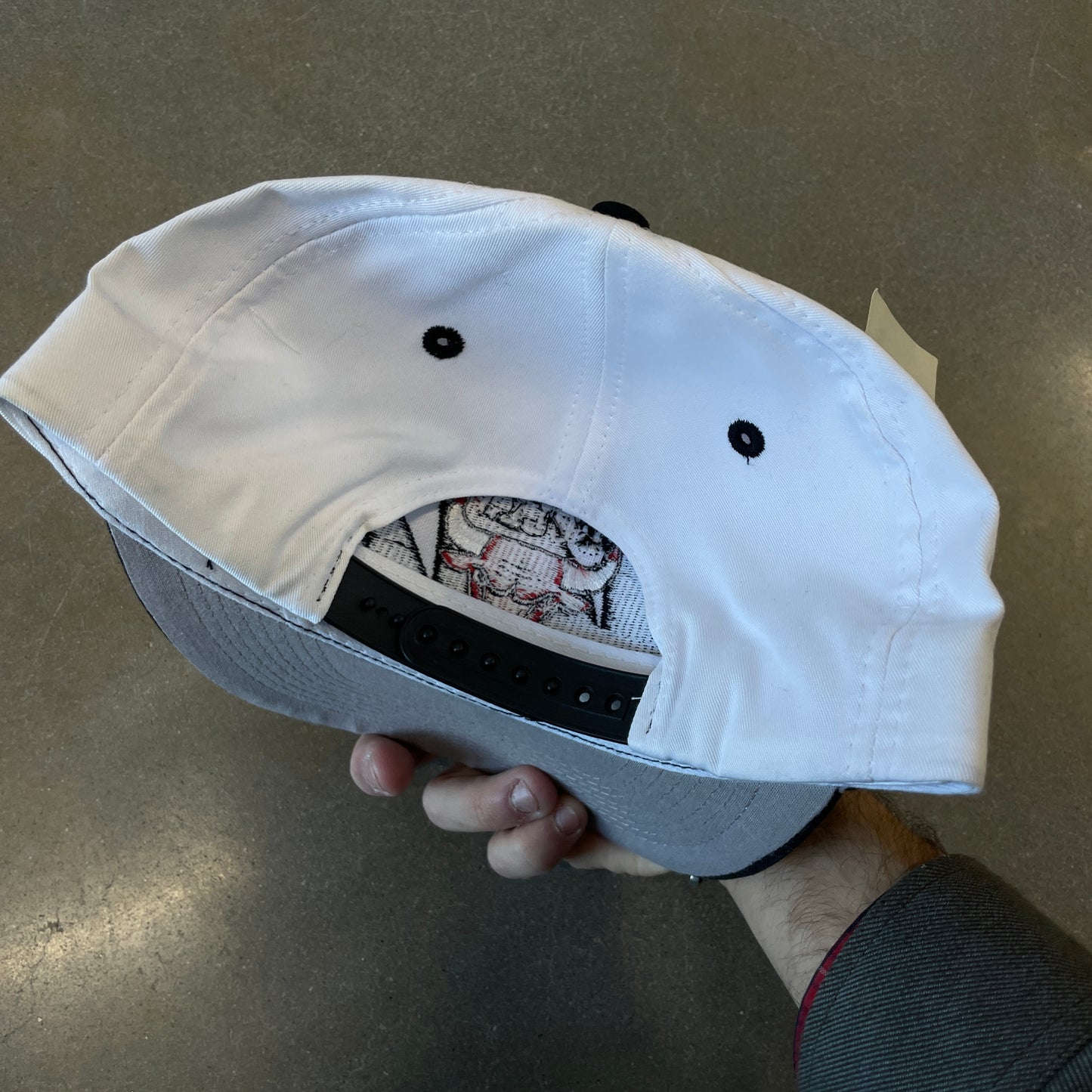 Vintage Chicago Bulls Sharktooth Snapback Hat [DS w/ TAGS!]