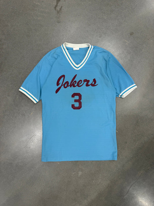 Vintage 1970s "Jokers" Jersey #3 [M/L]